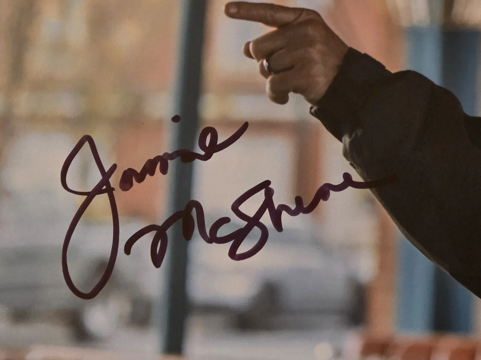 Jamie McShane Signed Autograph 8x10 Photo Wednesday Advengers Bloodline, изображение 2