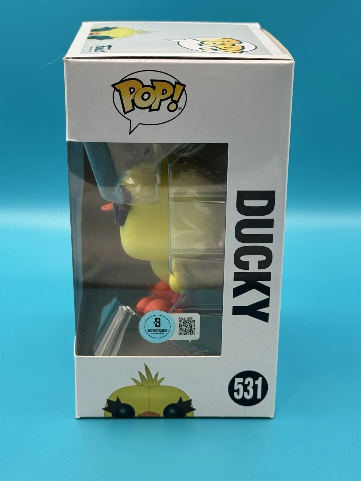 Keegan Michael — Keegan Michael Key Signed Funko Pop Ducky From Toy Story, Beckett Certified, изображение 2