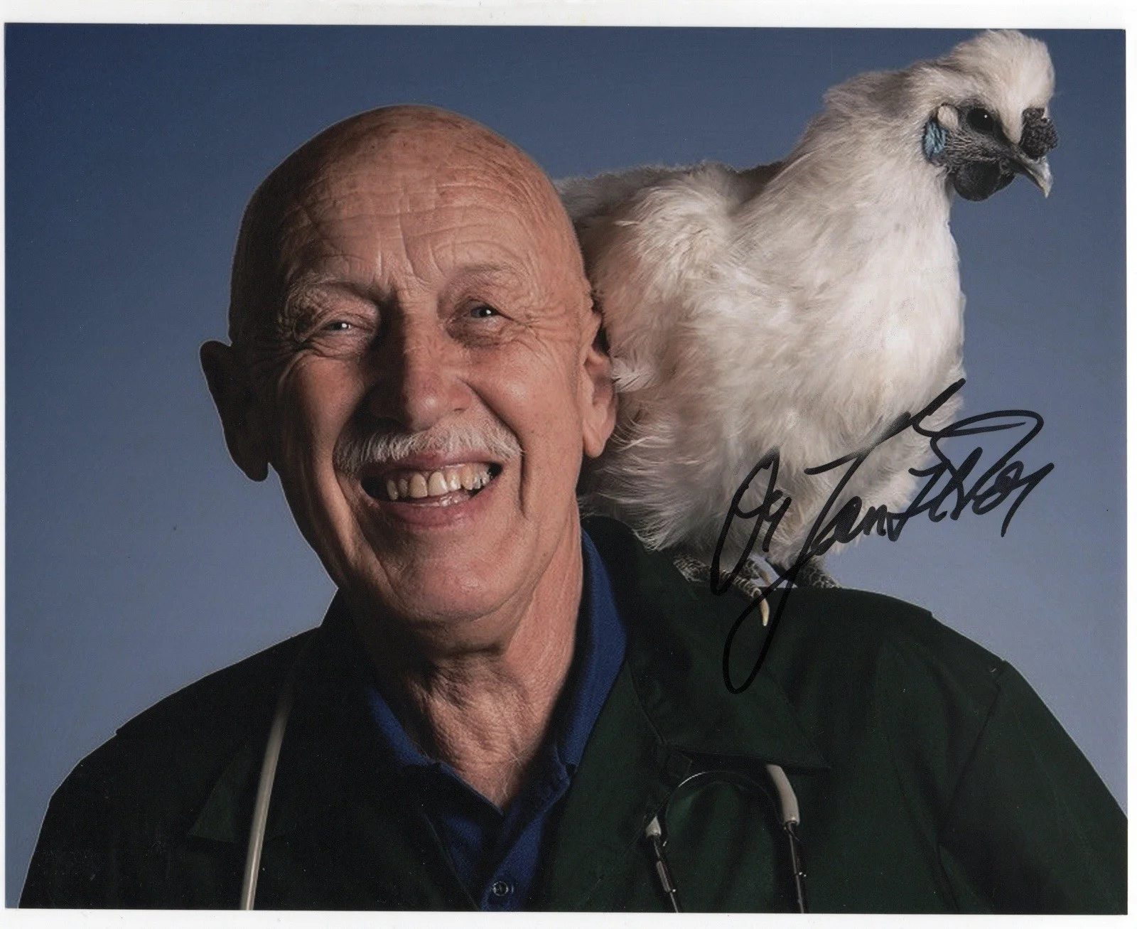 Jan Pol — Dr. Jan Pol signed autograph 8x10 Photo No COA Pass BAS PSA JSA Tv Vet Dr *INR