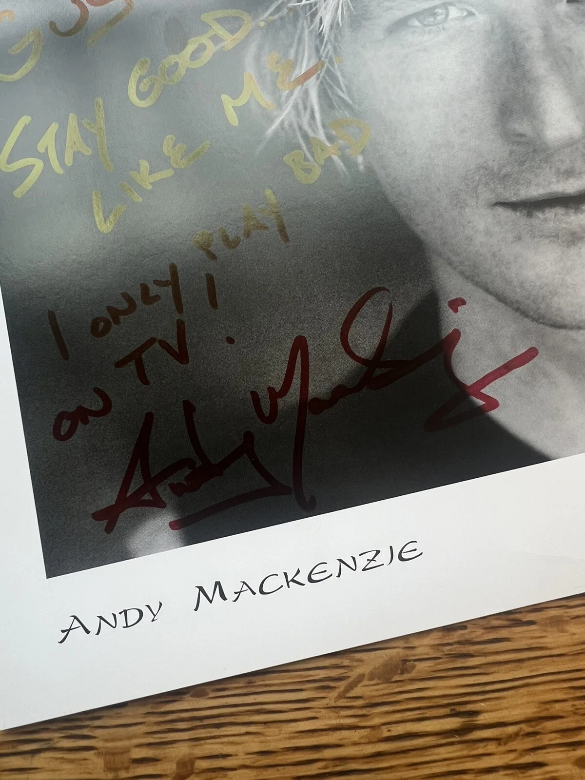 Andy Mackenzie - Autographed 8x10 Photo - Actor - True Blood, изображение 4