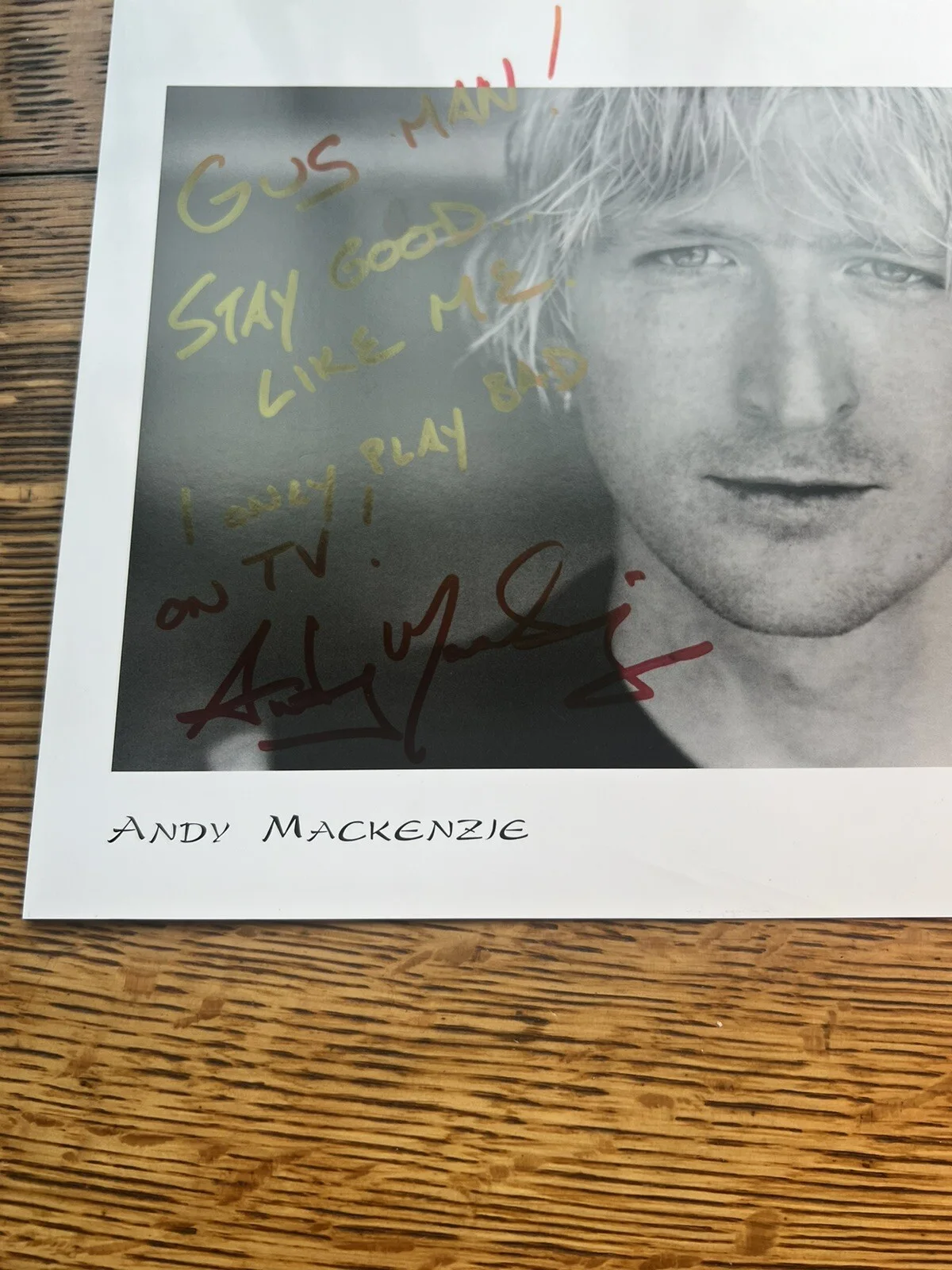 Andy Mackenzie - Autographed 8x10 Photo - Actor - True Blood, изображение 5