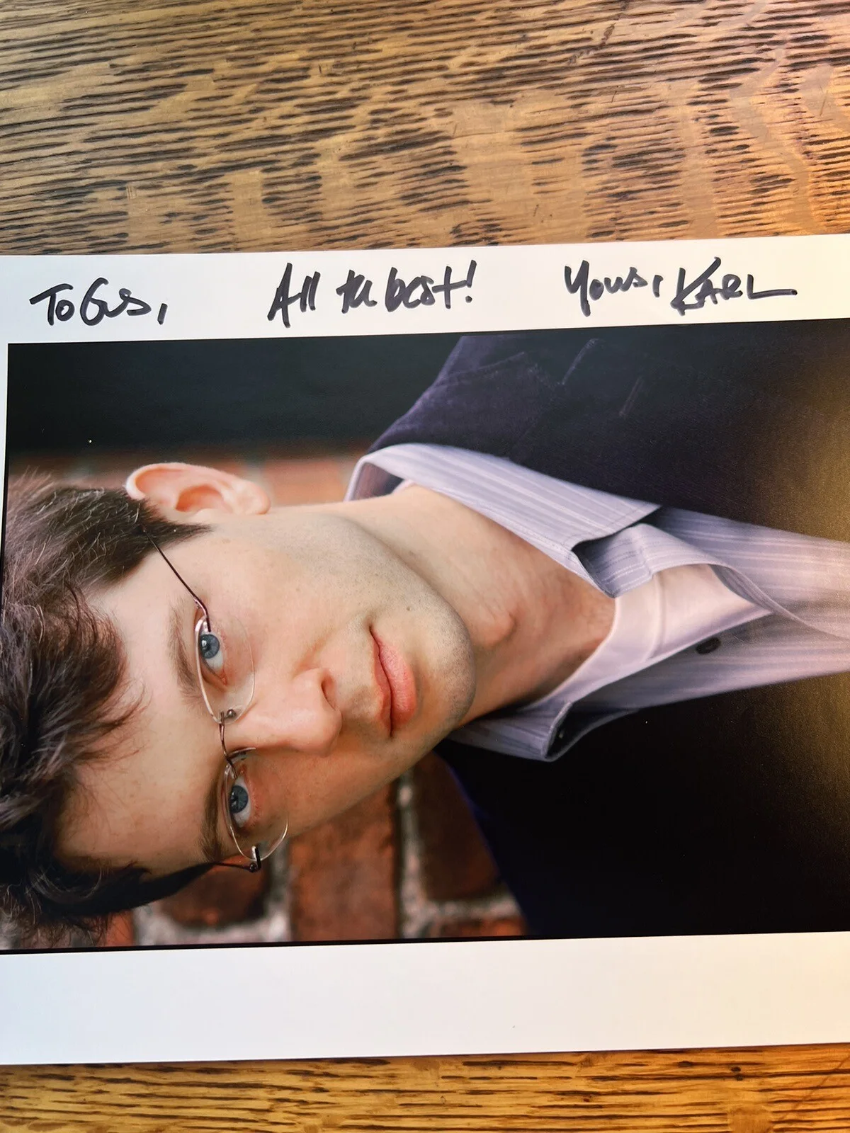 Karl Miller Signed Autographed 8x10 Photo - Actor - The Black List., image 4