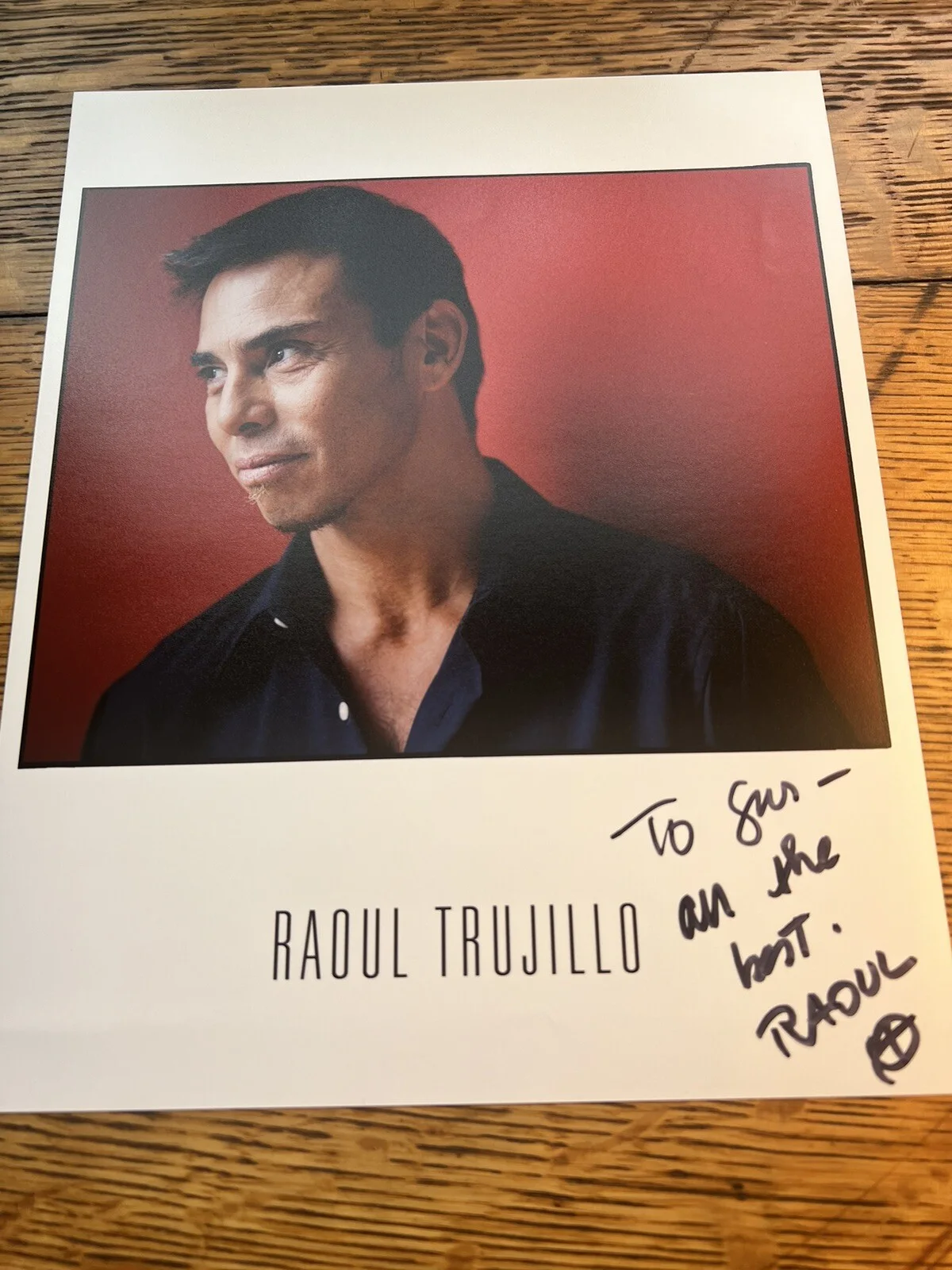 Raoul Trujillo - Autographed 8x10 Photo - Actor - True Blood., image 2