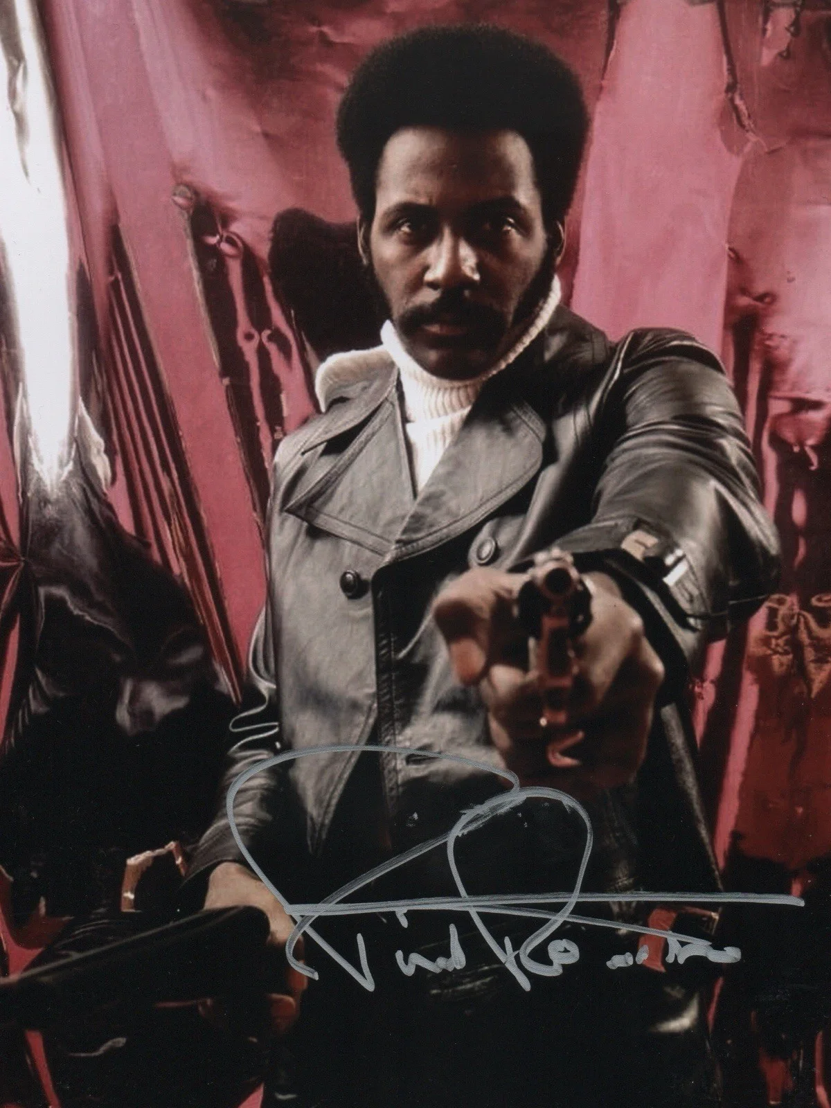 Richard Roundtree — Richard Roundtree signed autograph 8x10 Photo No COA Pass BAS PSA JSA Shaft *INR, изображение 2