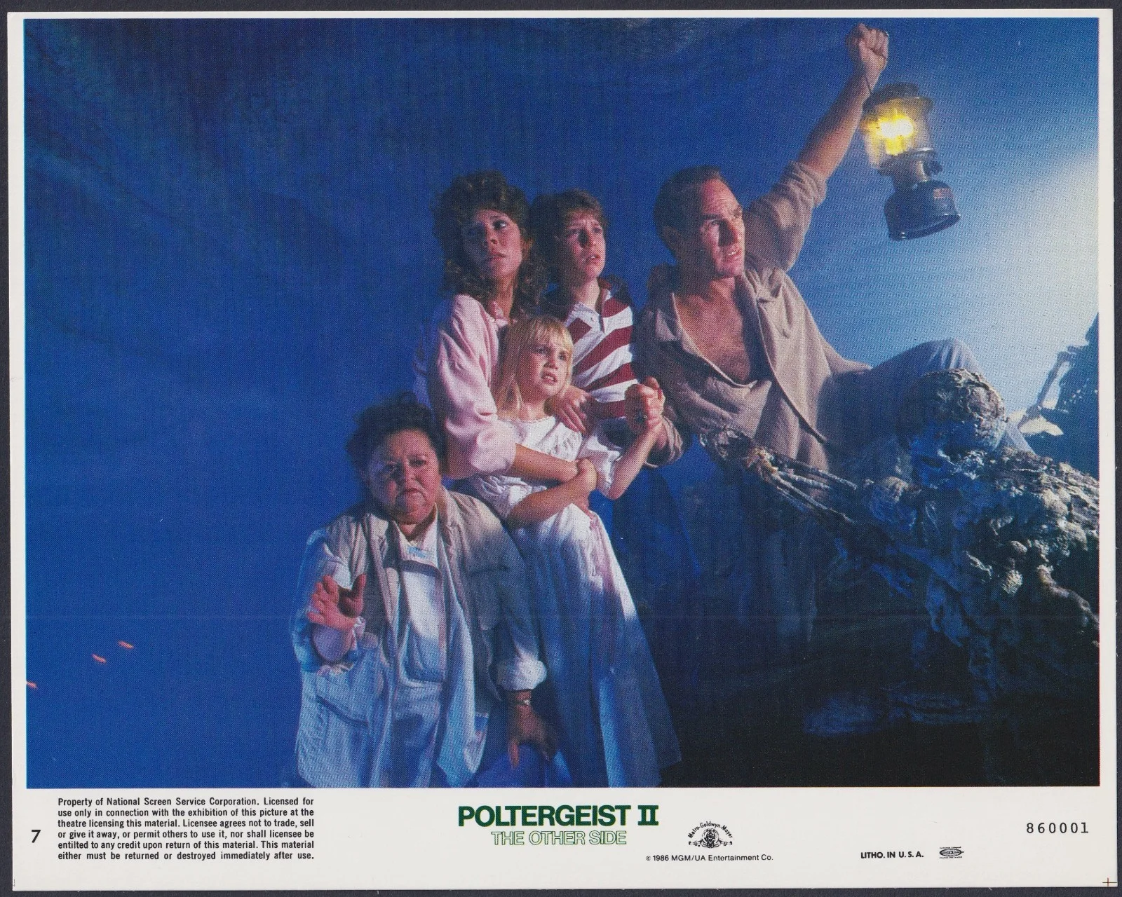 Poltergeist II: The Other Side 8x ORIGINAL UK FOH Lobby Cards JoBeth Williams 86, изображение 2