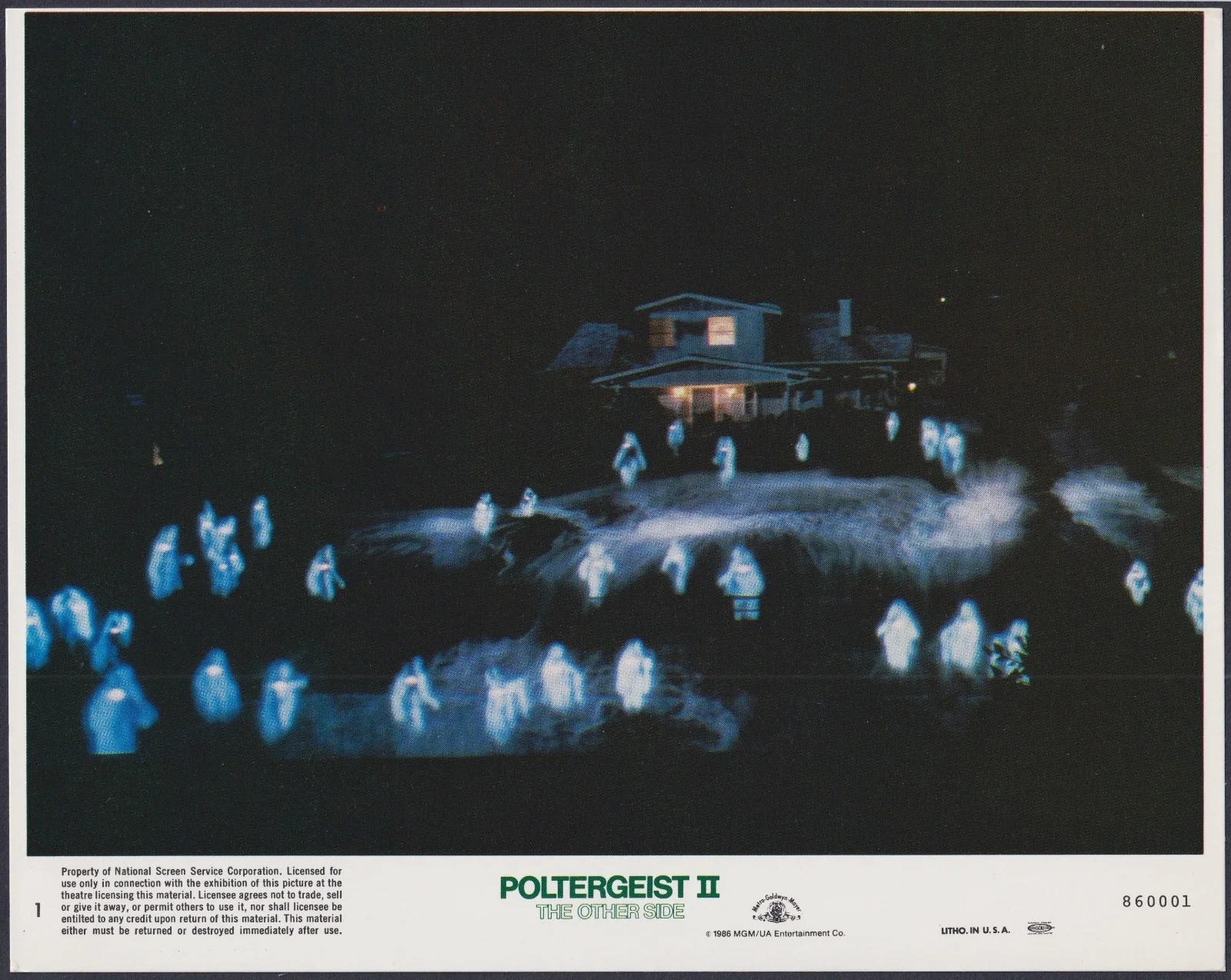 Poltergeist II: The Other Side 8x ORIGINAL UK FOH Lobby Cards JoBeth Williams 86, изображение 4