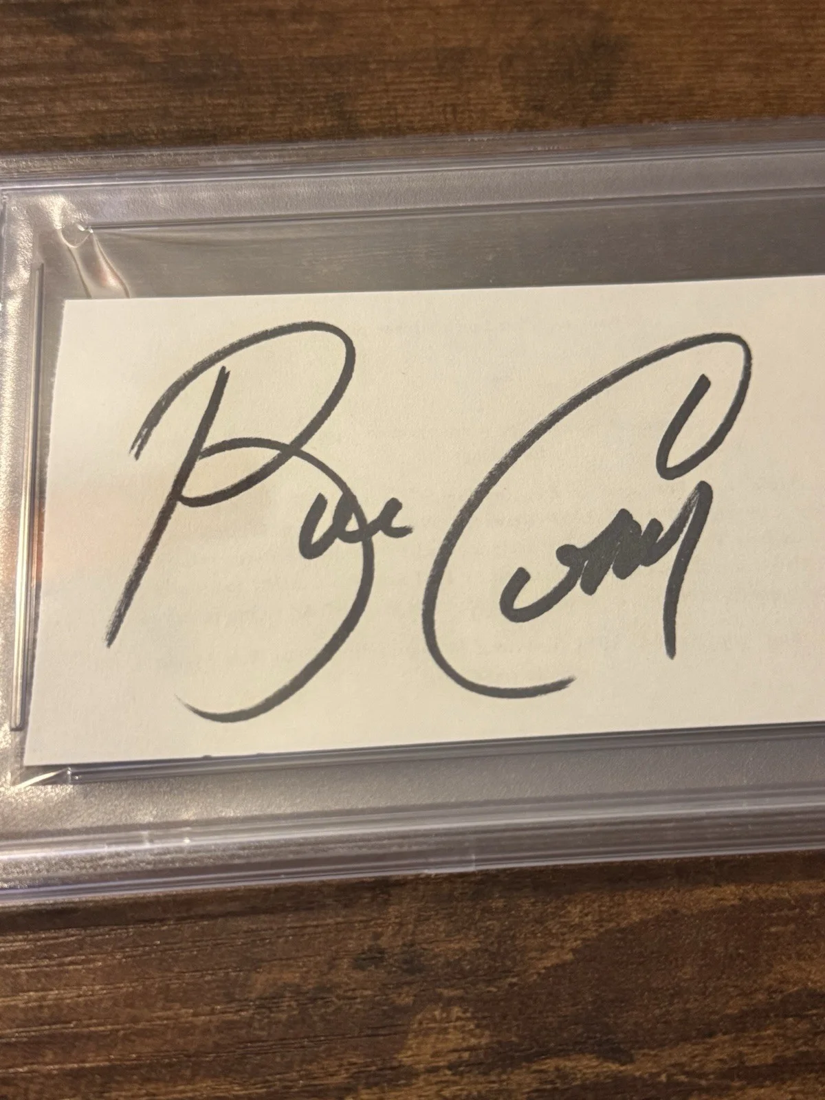 Bill Cosby Autographed Cut Signature PSA Slabbed Cosby Show Comedian Signed Auto, image 2