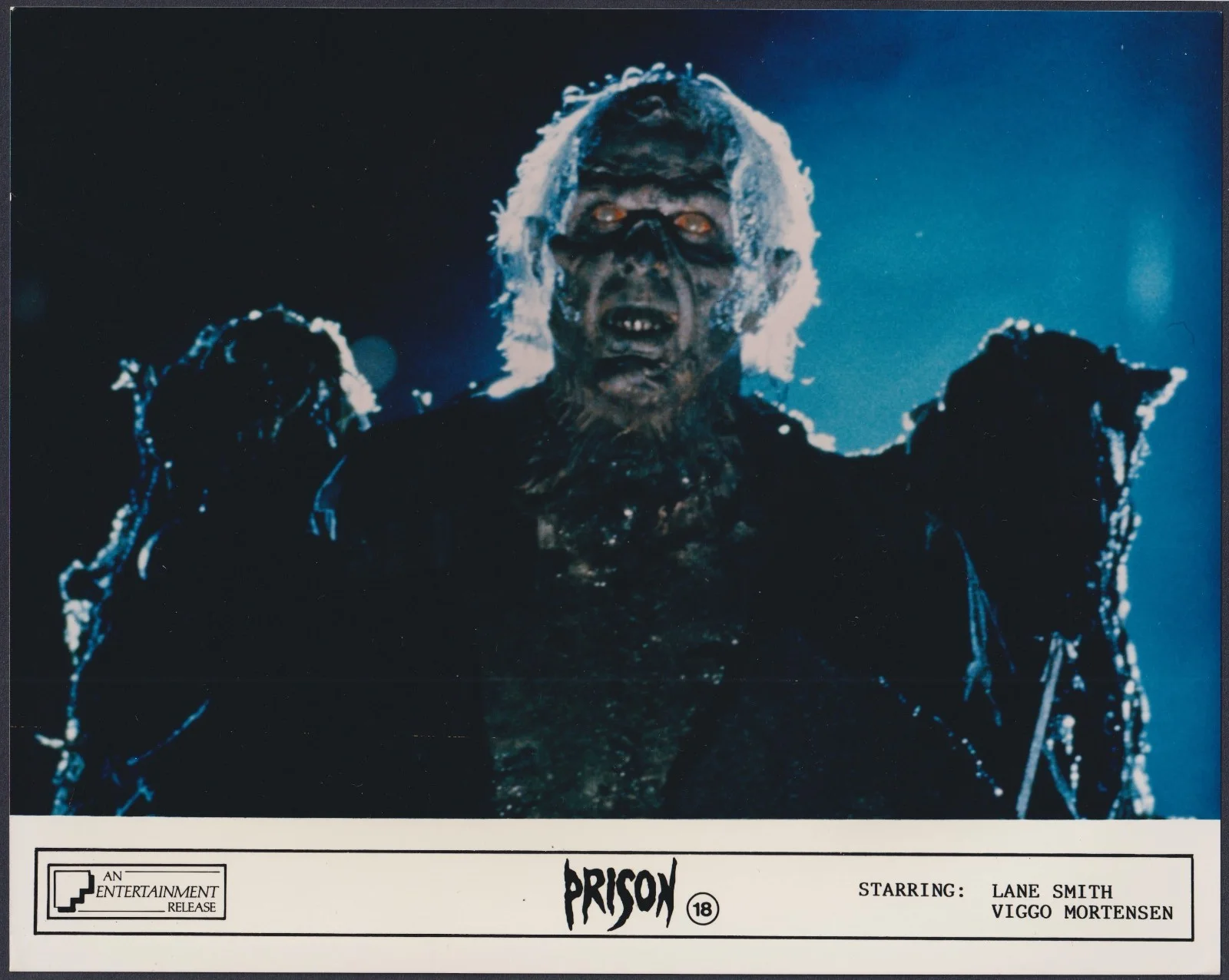 Prison 7x ORIGINAL UK FOH Lobby Cards Viggo Mortensen HORROR 1987, изображение 2