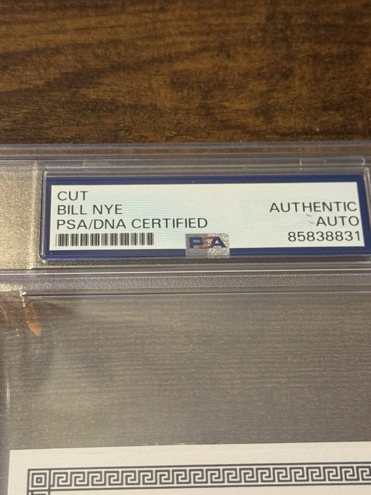 Bill Nye The Science Guy Autographed Cut Signature PSA Slabbed TV Show Signed, изображение 4