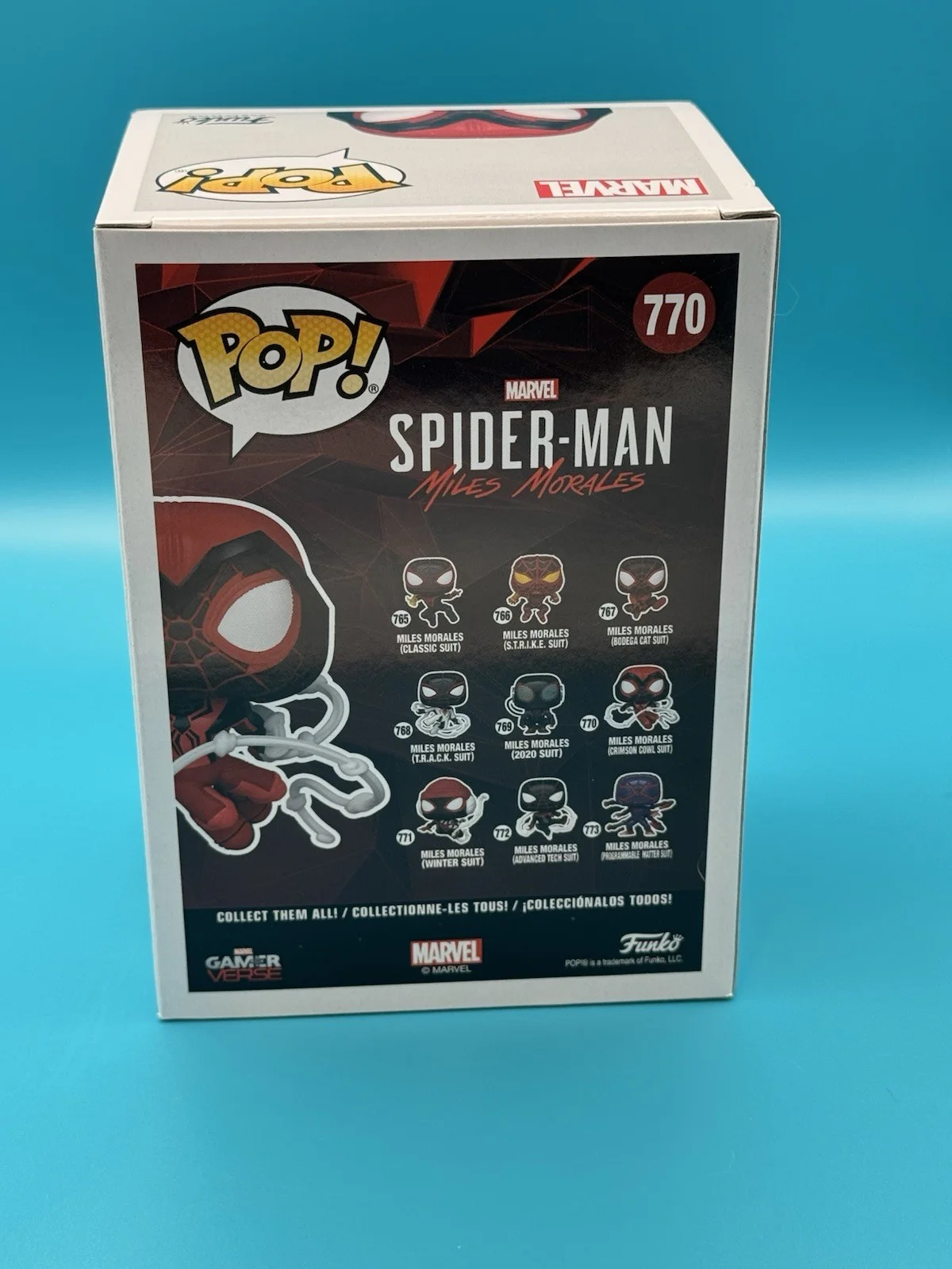 Shamiek Moore Signed Miles Morales Funko #770 with OCC COA Autographed Marvel, изображение 5
