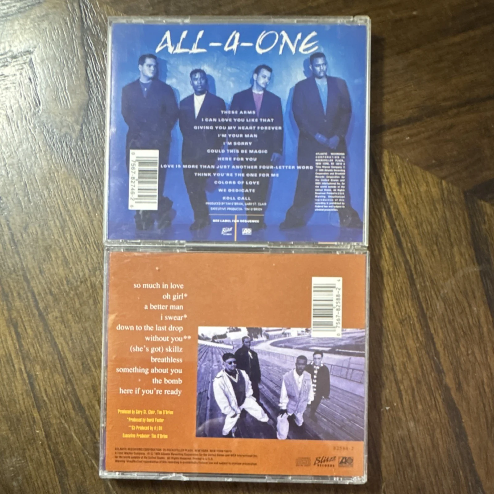 All-4-One Signed Original Music CDs and Booklets Lot Autographed Covers & Discs, изображение 2
