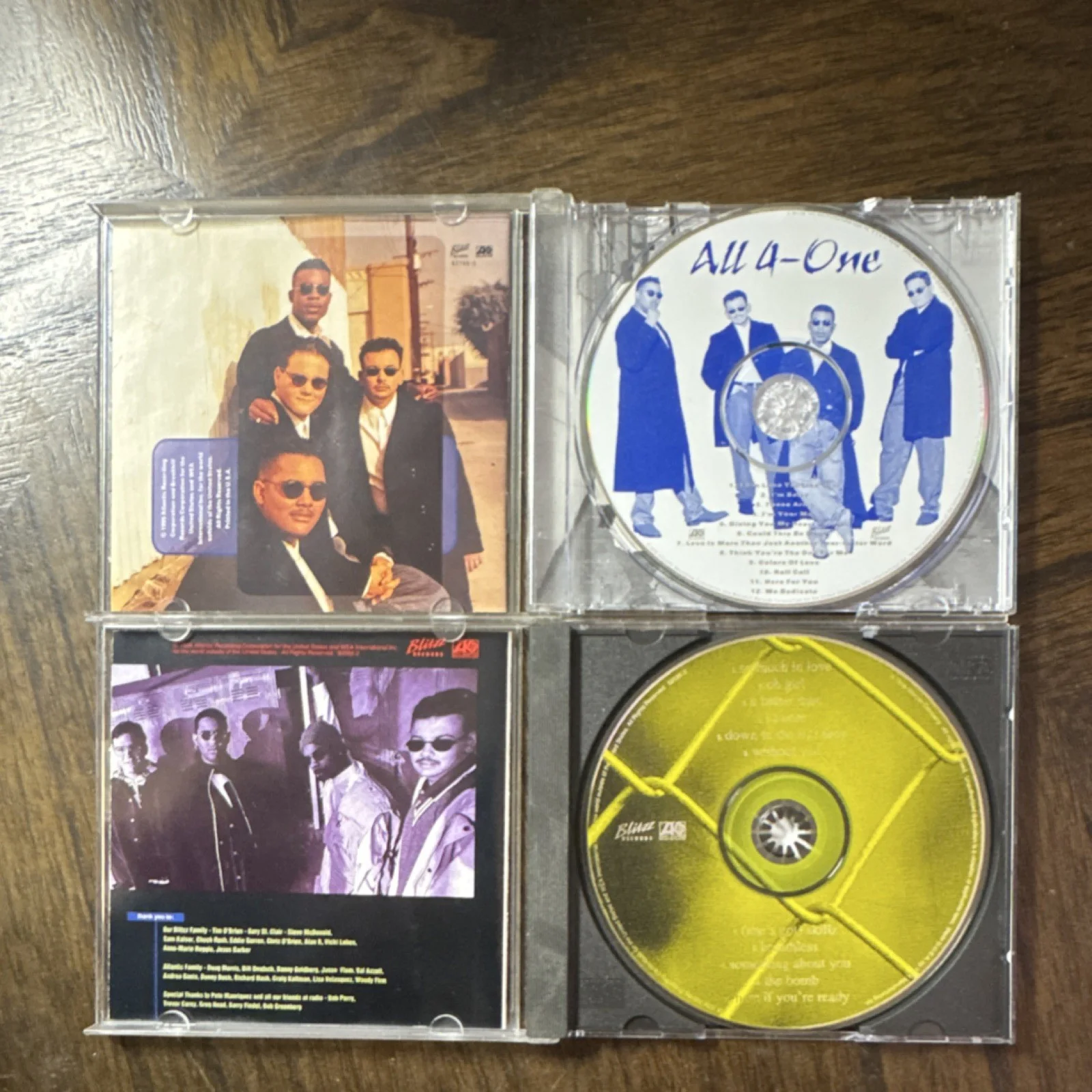 All-4-One Signed Original Music CDs and Booklets Lot Autographed Covers & Discs, изображение 3