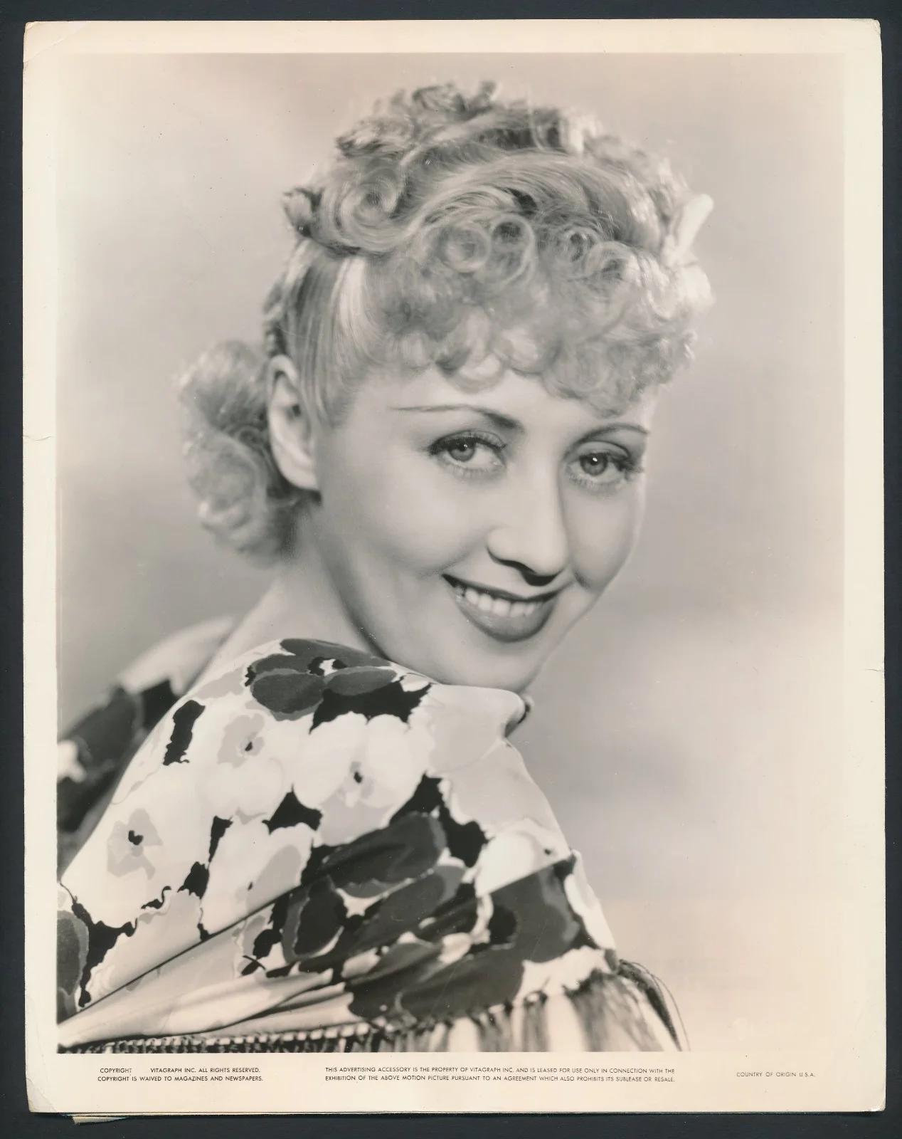 Joan Blondell - 1940's Signed Album Page w/Orig. 1936 "Elmer Fryer" Still Photo, изображение 5