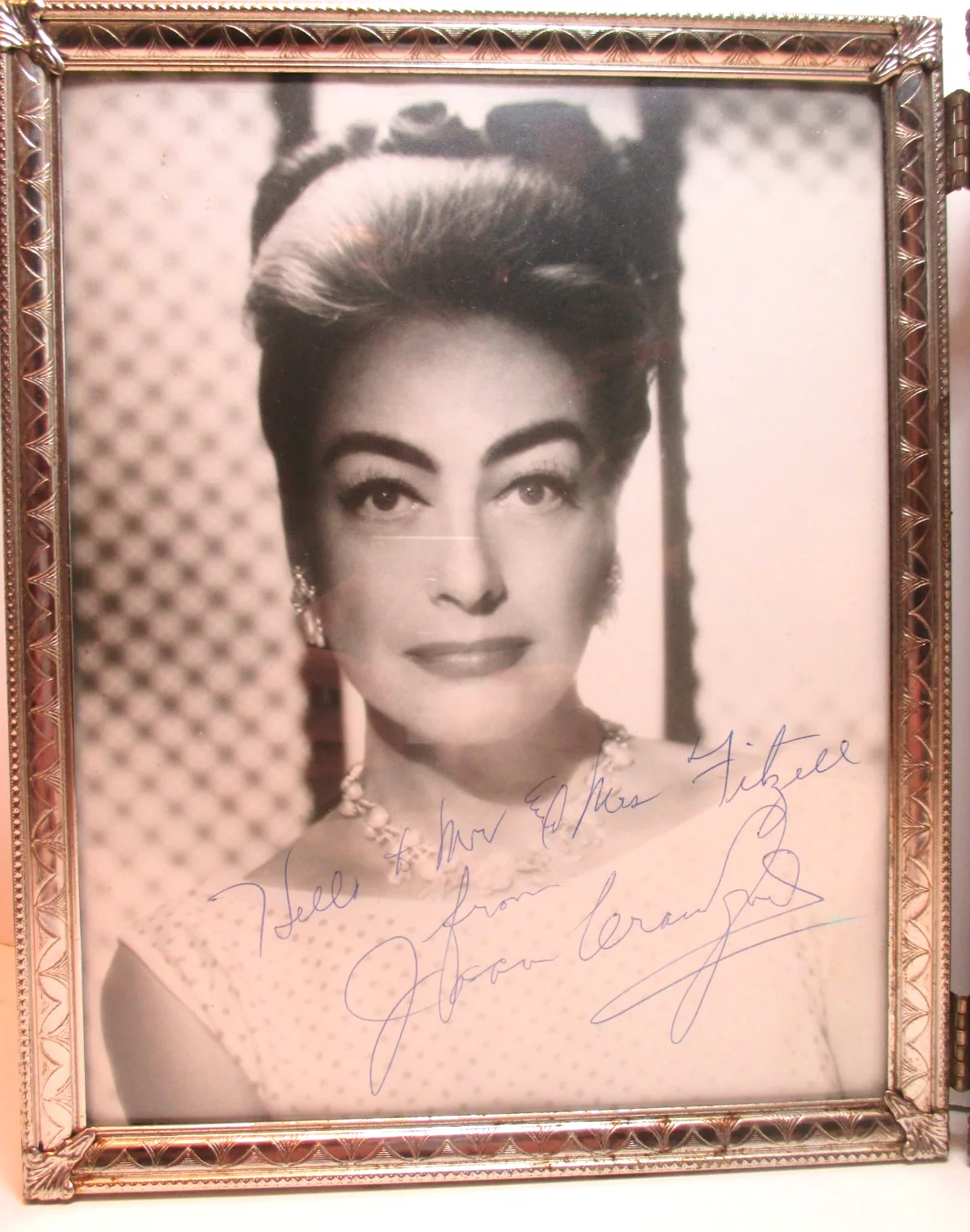 Joan Crawford — Vtg 1968 Joan Crawford Signed Photograph & Pepsi Cola Letterhead Letter Signed, изображение 2