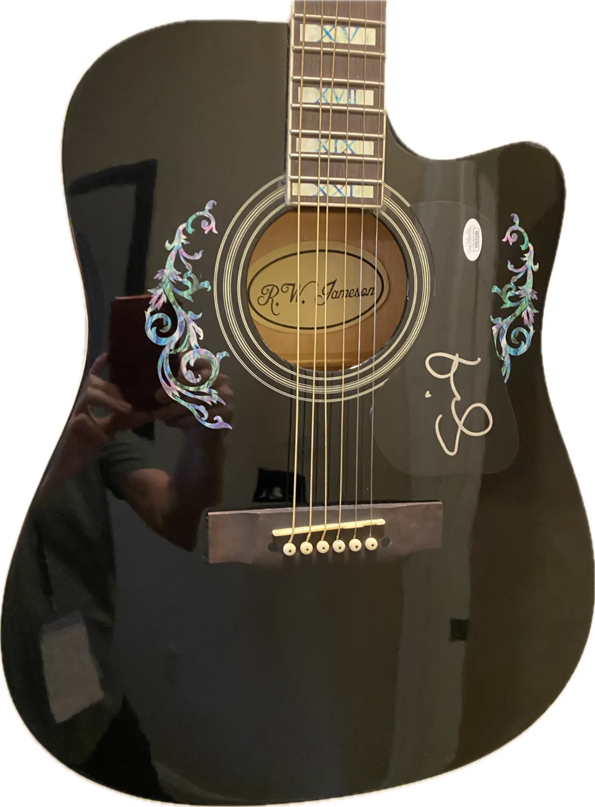 Shawn Colvin — SHAWN COLVIN HAND SIGNED JSA CERT HAND SIGNED AUTOGRAPH ACOUS/ELEC GLOSS BLACK, image 2