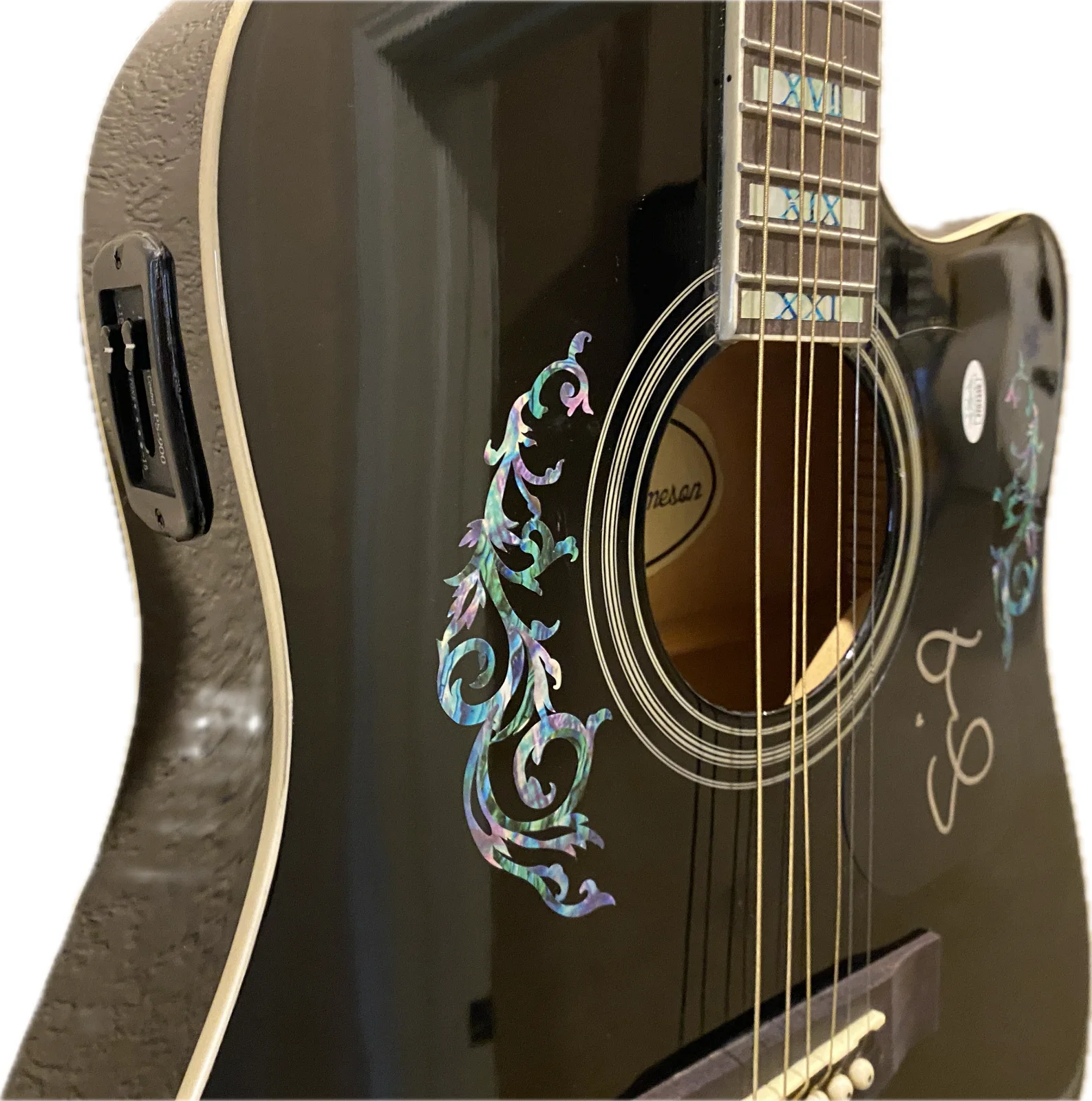 Shawn Colvin — SHAWN COLVIN HAND SIGNED JSA CERT HAND SIGNED AUTOGRAPH ACOUS/ELEC GLOSS BLACK, image 5