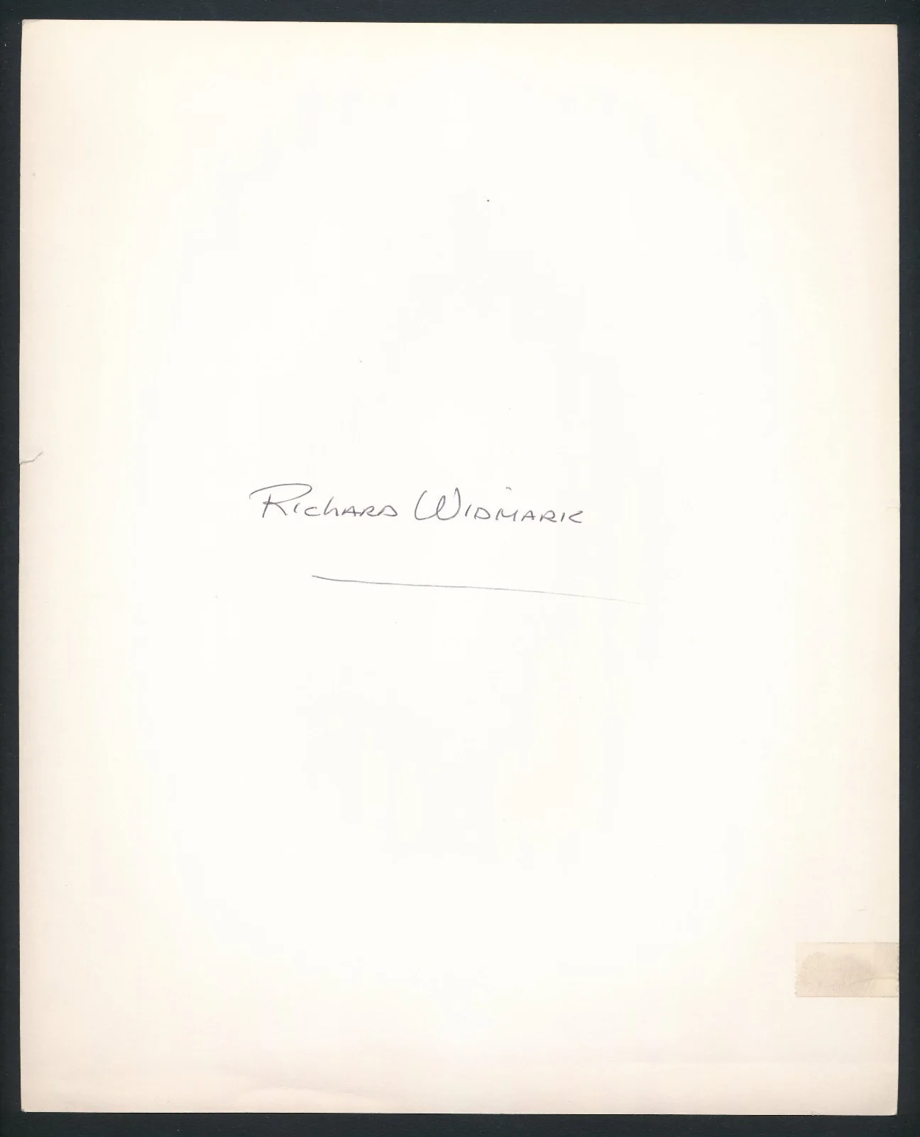 Richard Widmark - Signed & Insc. "Alvarez Kelly" Still Photo - Autograph, изображение 3