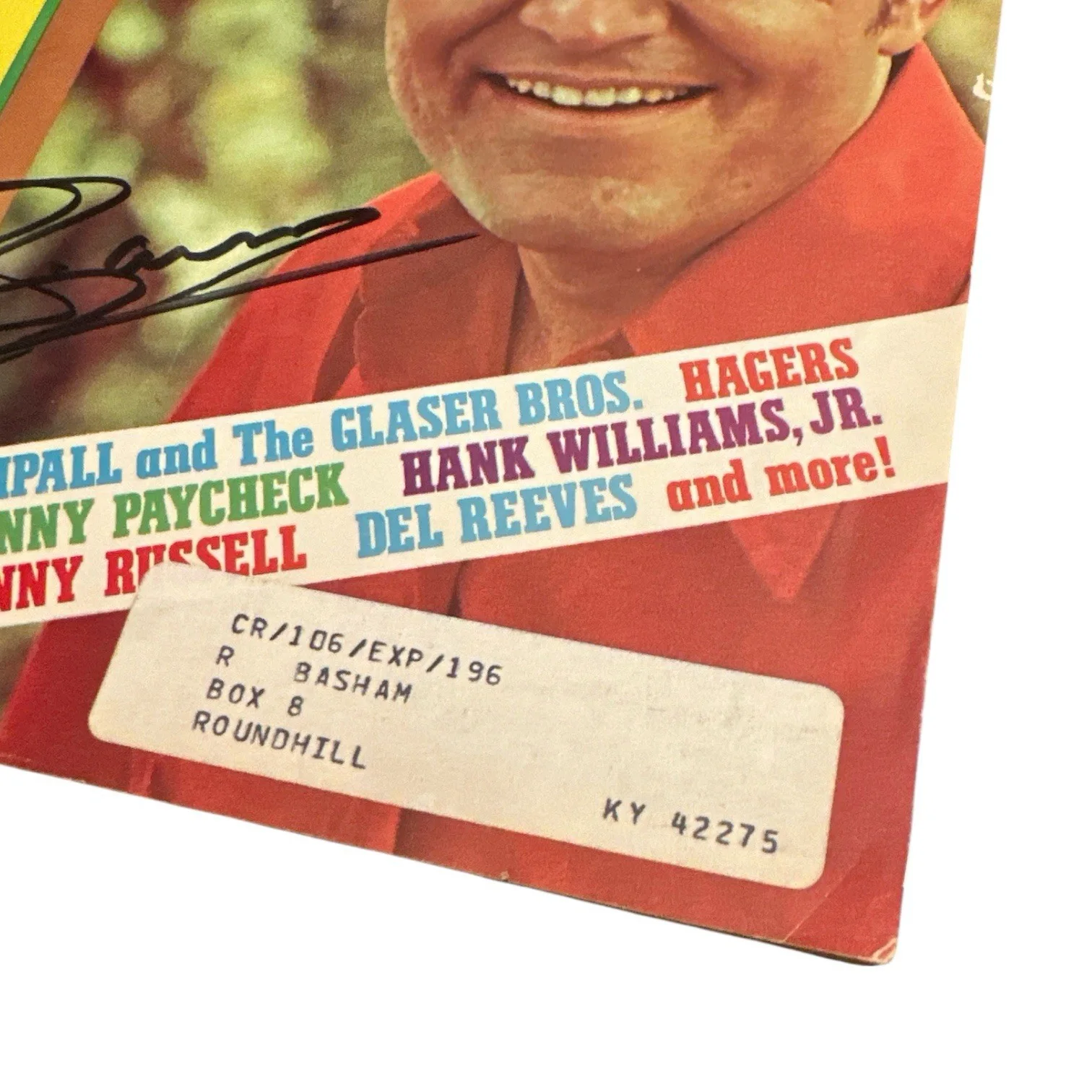 Bill Anderson 1974 Signed Autograph Country Song Roundup Magazine! Songwriter!, изображение 4