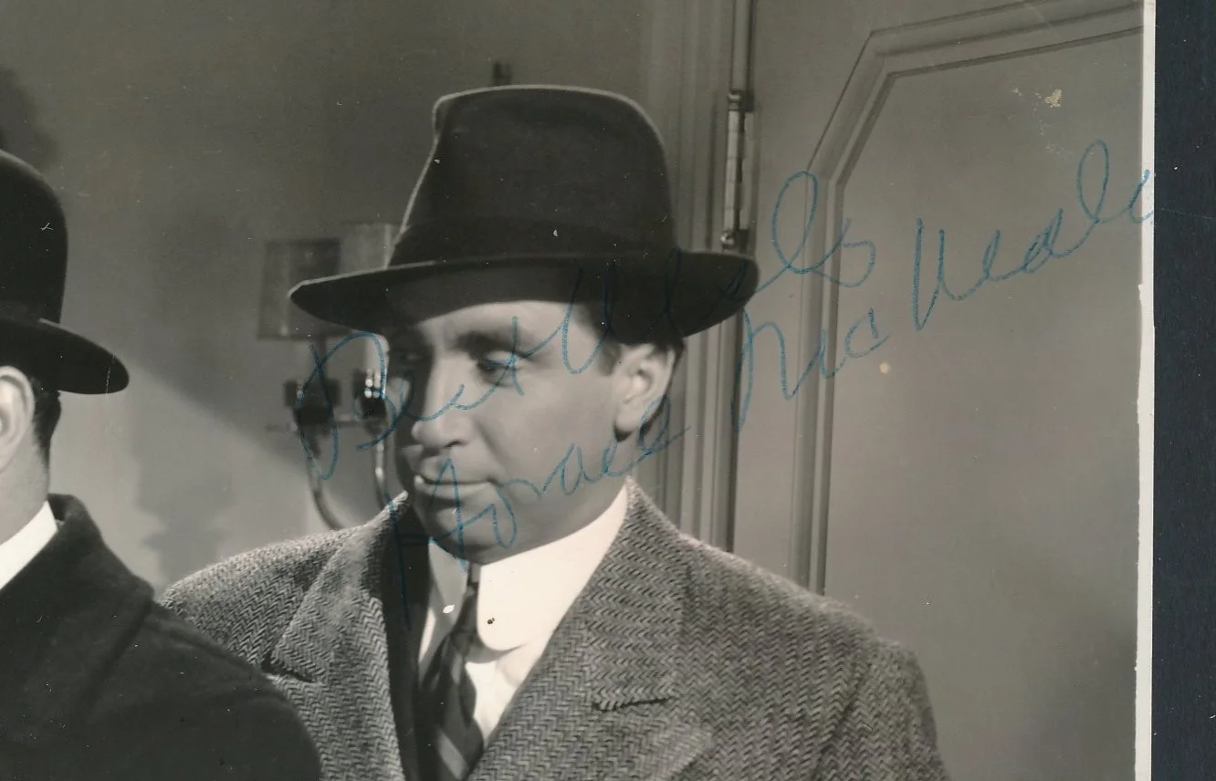 Horace McMahon - Signed 1939 Still Photo - "Rose of Washington Square", image 2