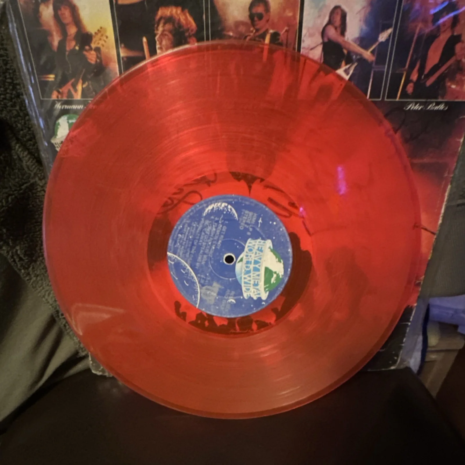 Accept Restless & Wild Limited Edition Bloody Red Vinyl Record, image 5