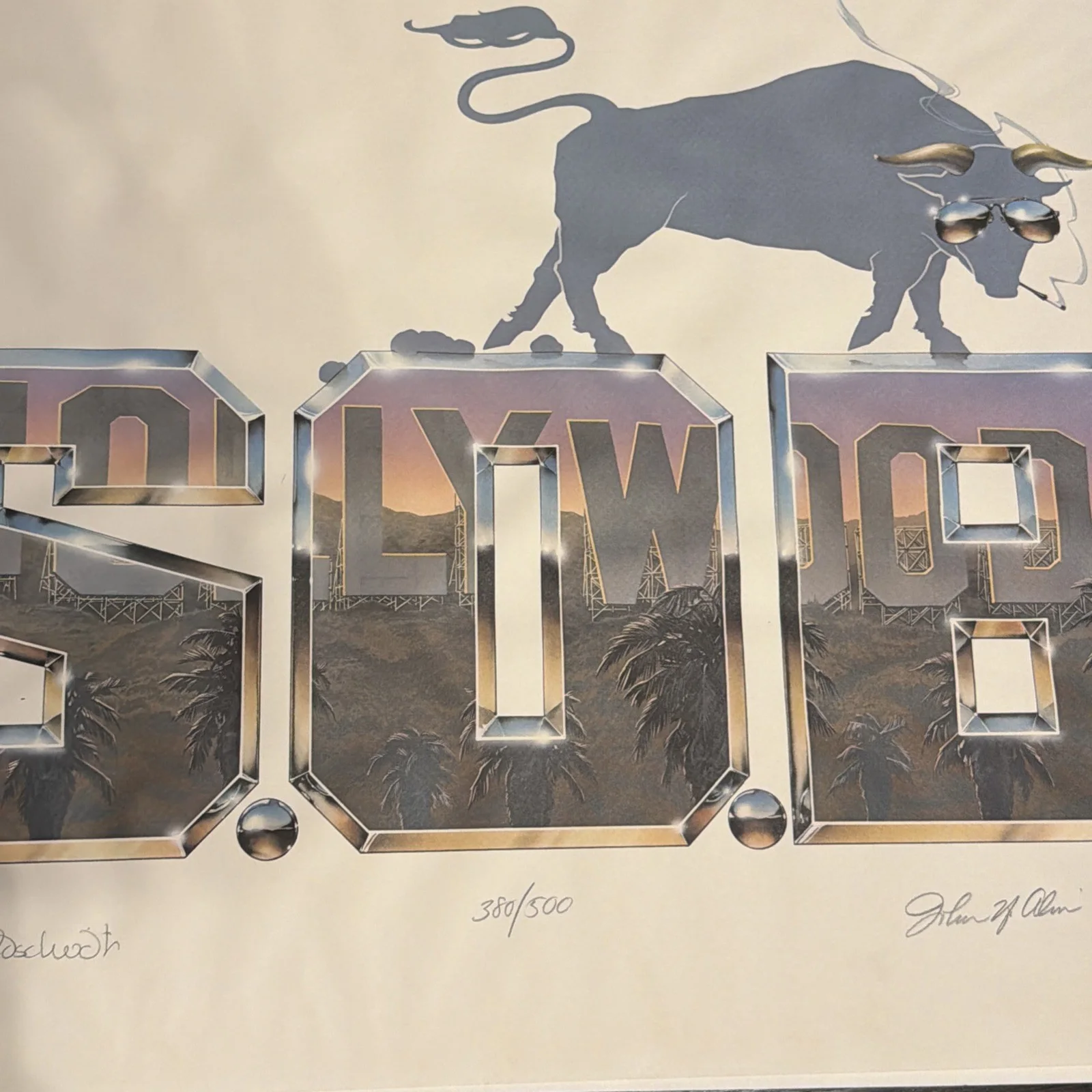 Anthony Goldschmidt — S.O.B. Original Signed Litho - Blake Edwards S.O.B. 380/500 Goldschmidt, Alvin, изображение 3
