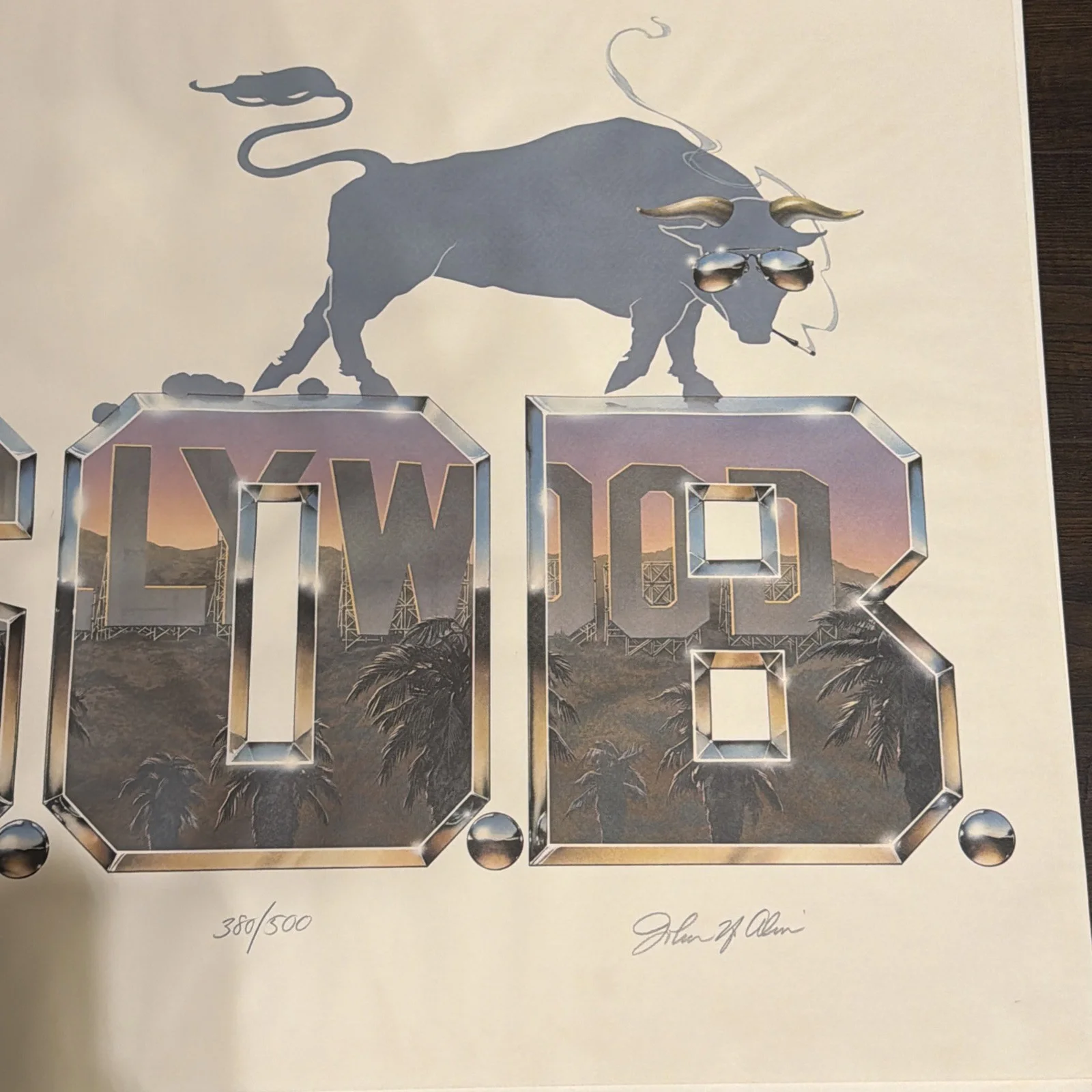 Anthony Goldschmidt — S.O.B. Original Signed Litho - Blake Edwards S.O.B. 380/500 Goldschmidt, Alvin, изображение 4