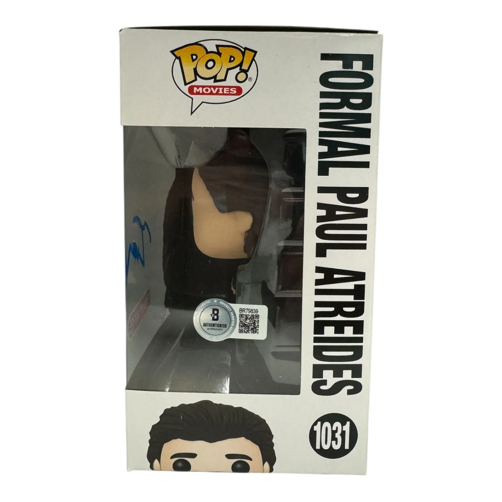 Timothee Chalamet — Timothee Chalamet Signed Autograpg Dune Funko Pop 1031 Beckett BAS Paul Atreides, image 2