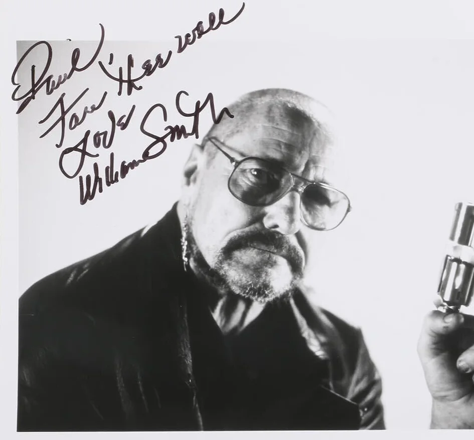 Willian Smith — William Smith Original Autographed Photo Inscribed to Paul 8 x10 Authentic, изображение 2