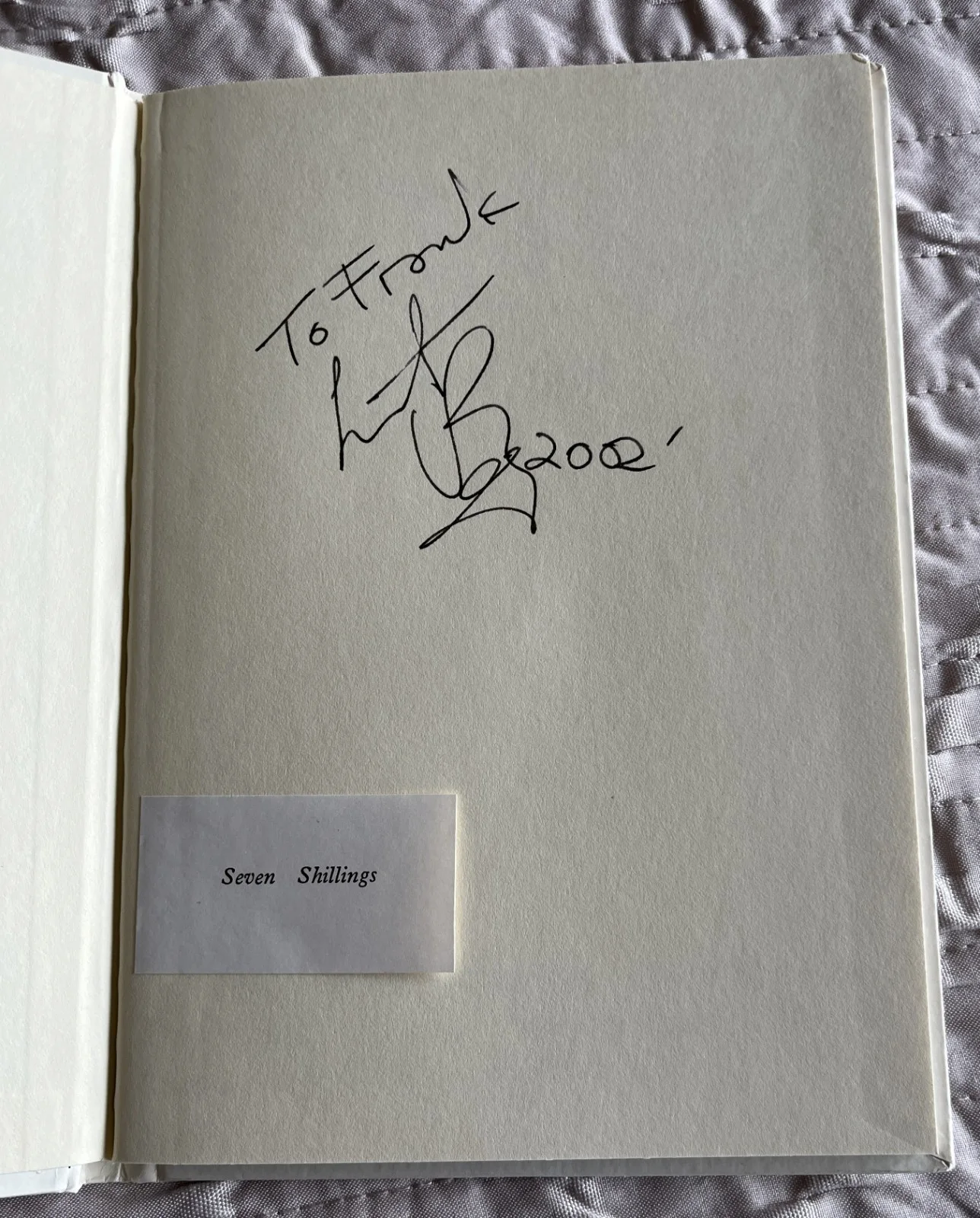 Charlie Watts--SIGNED--From One Charlie--1991 Book & CD Box Set. Nice! Stones!, image 3