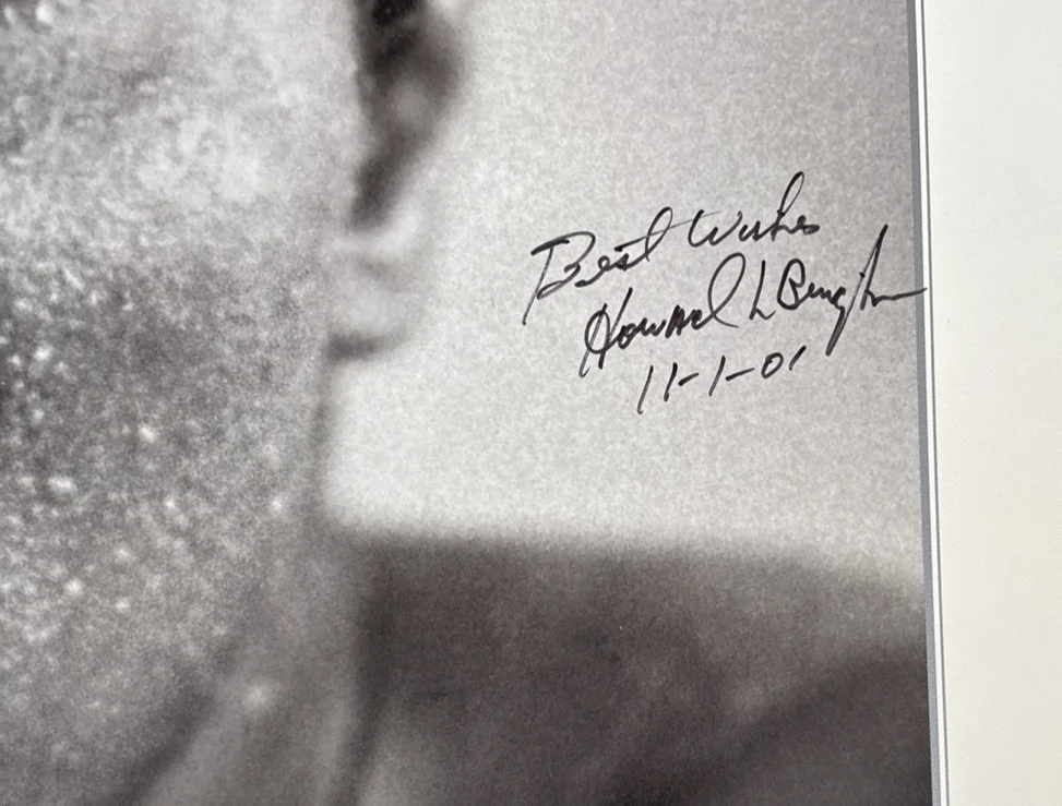 Howard Bingham — Howard Bingham Signed Nikon Poster Muhammad Ali, image 2