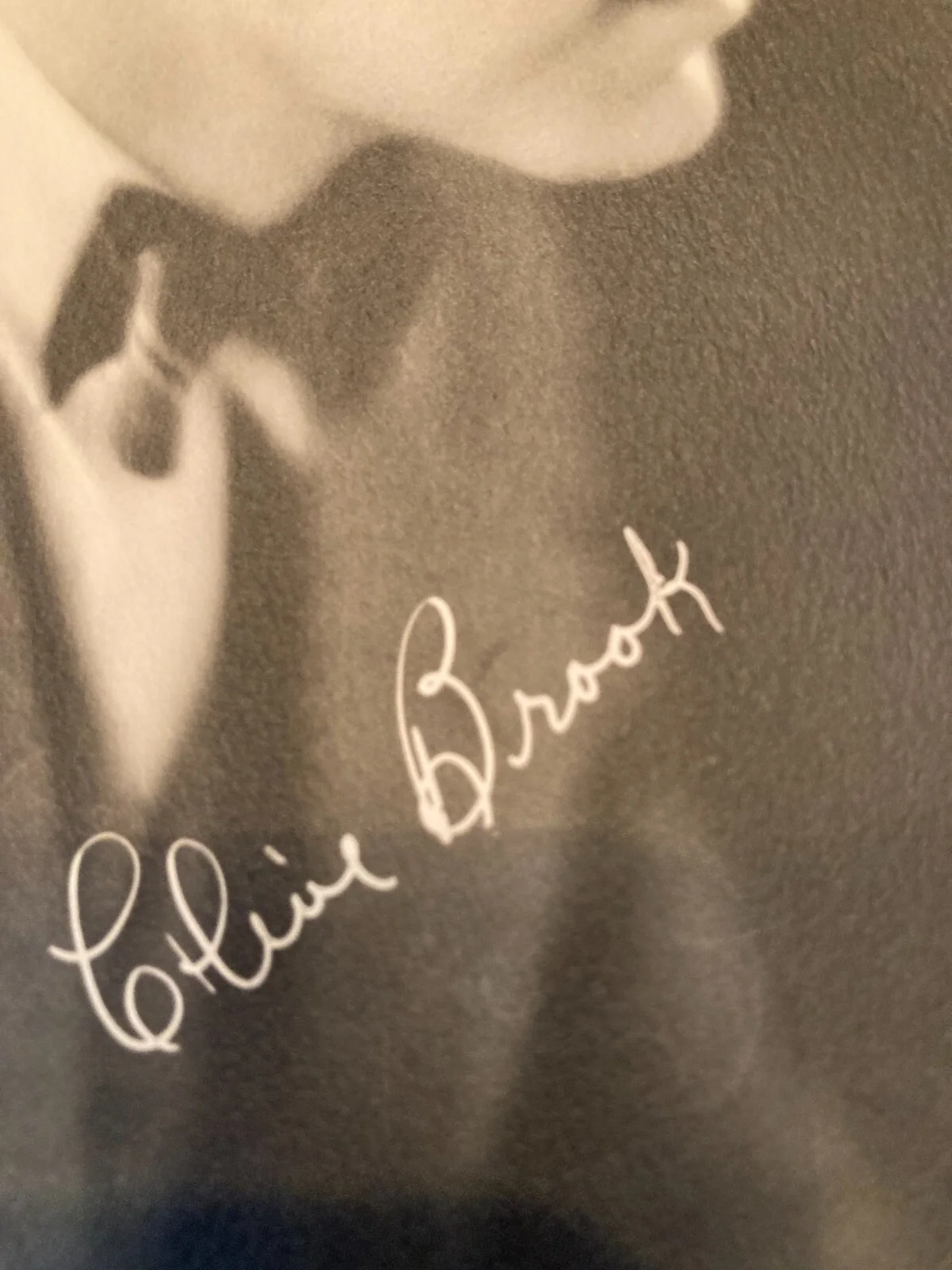 Clive Brook Actor Studio Signed Autograph Photo from the 1930's Movies, image 2