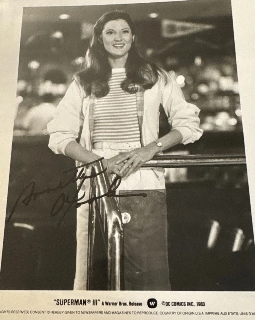 ANNETTE O'TOOLE — Annette O’Toole Signed Lana Lang Superman III 8x10 Photo Autograph, image 2