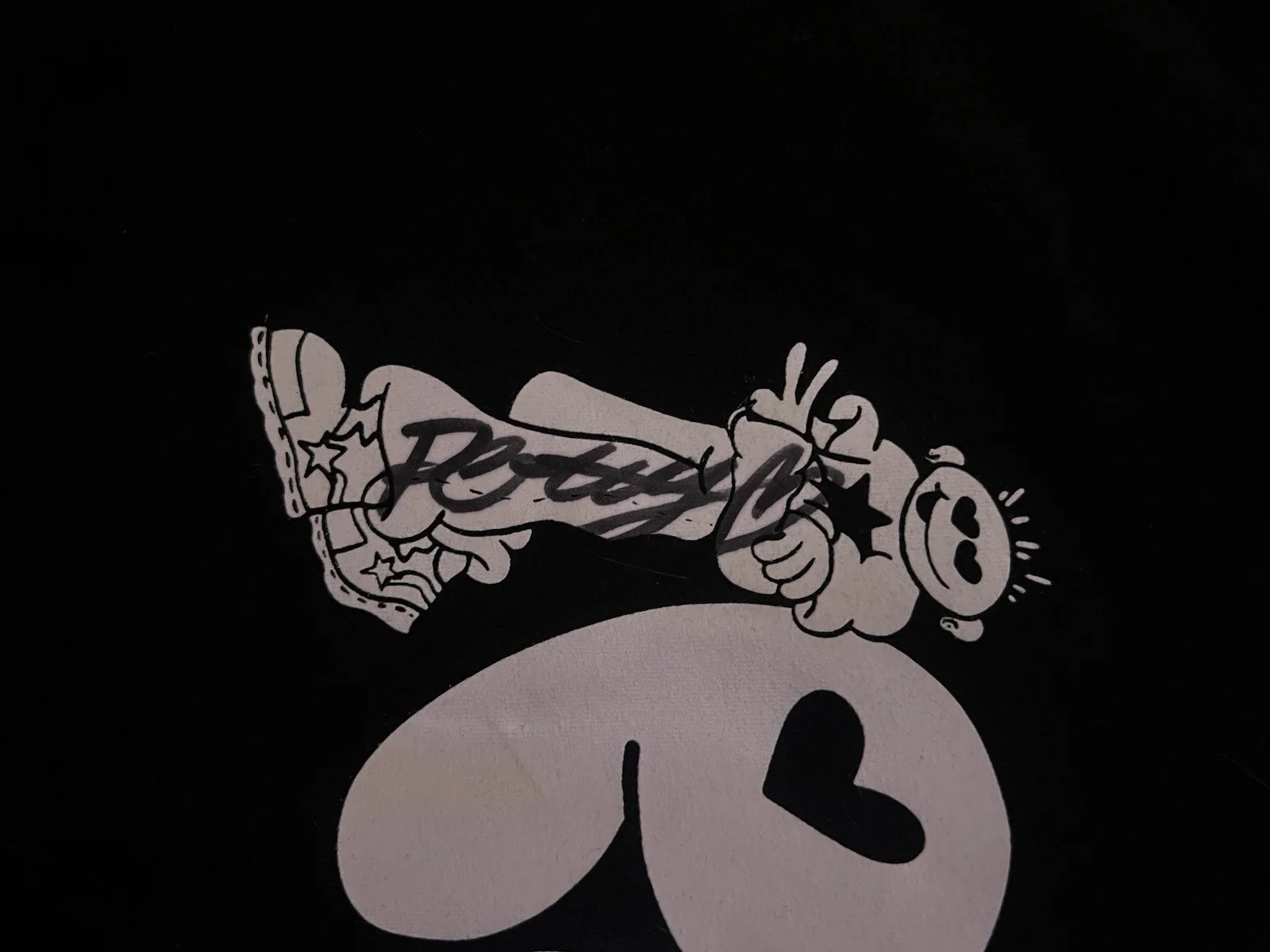 PERTINENCE SIGNED T-SHIRT (NO COA) - FROM VOLUPTUOUS VOYAGE TOUR - SIZE LARGE, image 2