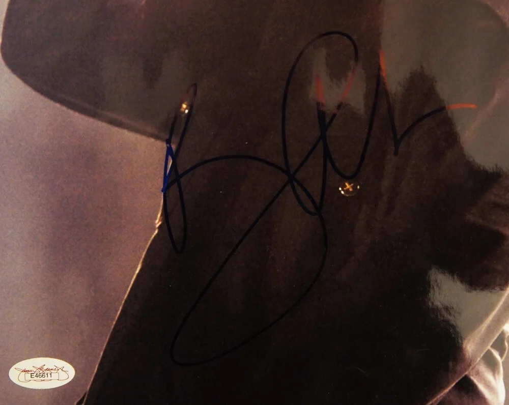 *JSA Certified* - BONO SIGNED Huge 11x14 Color Photo In Concert, U2!, изображение 3