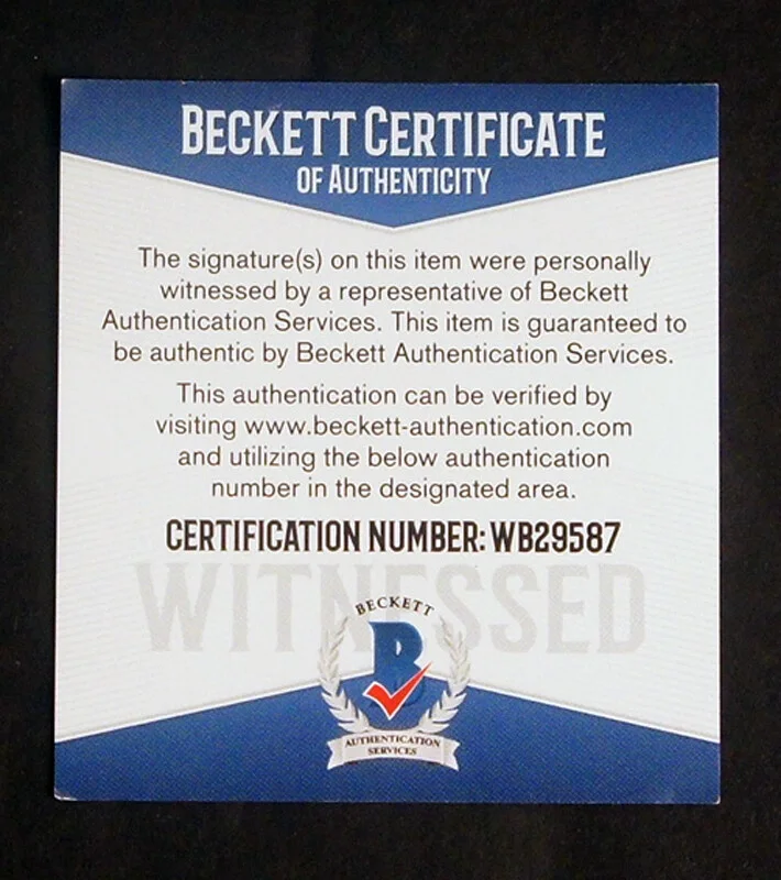 CHRISTOPHER LLOYD — CHRISTOPHER LLOYD SIGNED FUNKO CLOCK TOWER Back To The Future BTTF Beckett COA!, image 3
