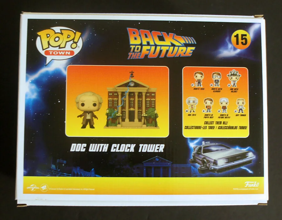 CHRISTOPHER LLOYD — CHRISTOPHER LLOYD SIGNED FUNKO CLOCK TOWER Back To The Future BTTF Beckett COA!, image 5
