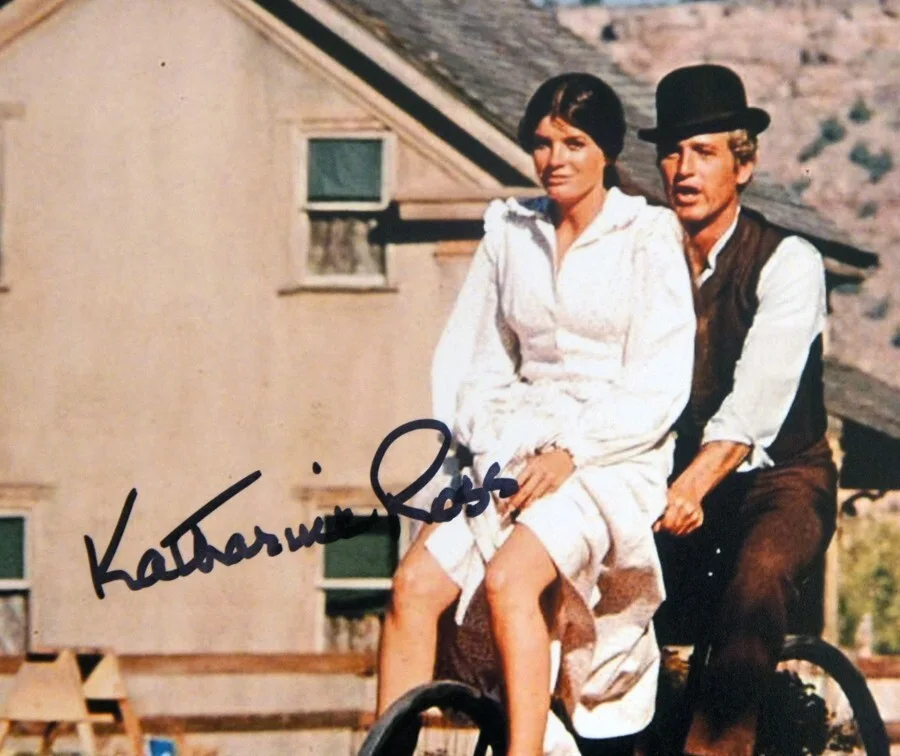 Katherine Ross — KATHERINE ROSS SIGNED Photo Butch Cassidy and the Sundance Kid, Beckett COA!, изображение 2