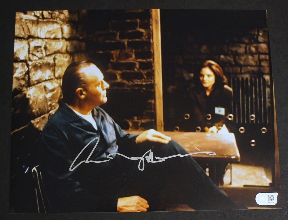 Anthony Hopkins — ANTHONY HOPKINS SIGNED + SWAU Cert - Large 11x14 Silence of the Lambs w/ Jodie!, изображение 2