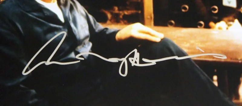 Anthony Hopkins — ANTHONY HOPKINS SIGNED + SWAU Cert - Large 11x14 Silence of the Lambs w/ Jodie!, изображение 3