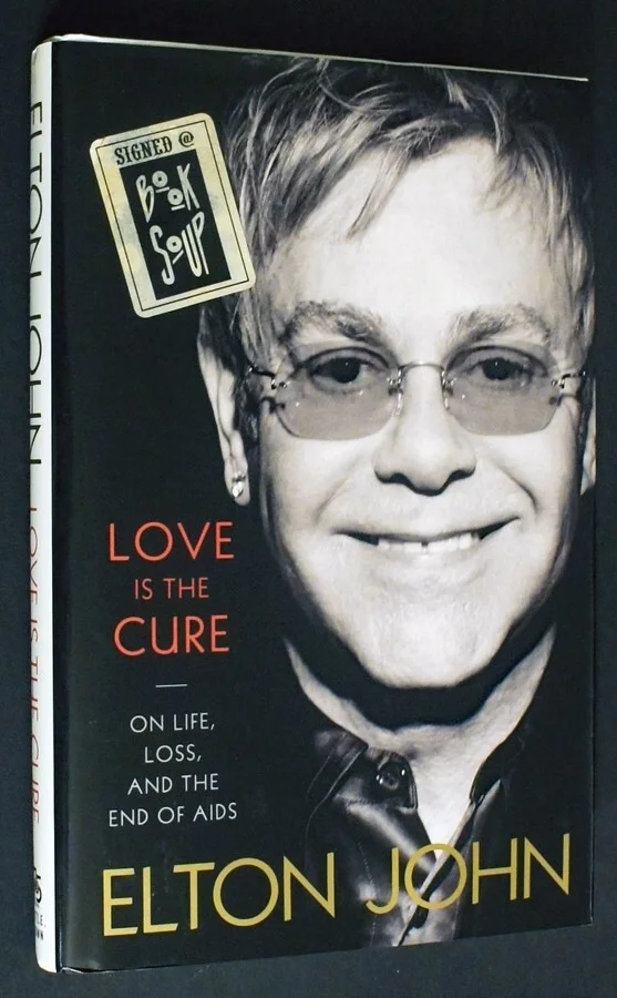 ELTON JOHN SIGNED 1st/1st - LOVE IS THE CURE - Signed at Book Soup, W. Hollywood, image 5