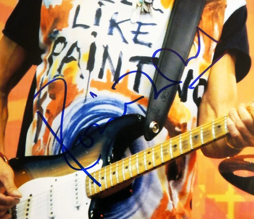 *JSA Certified* RONNIE WOOD SIGNED Large 11x14 Color Photo (Rolling Stones)!, image 4