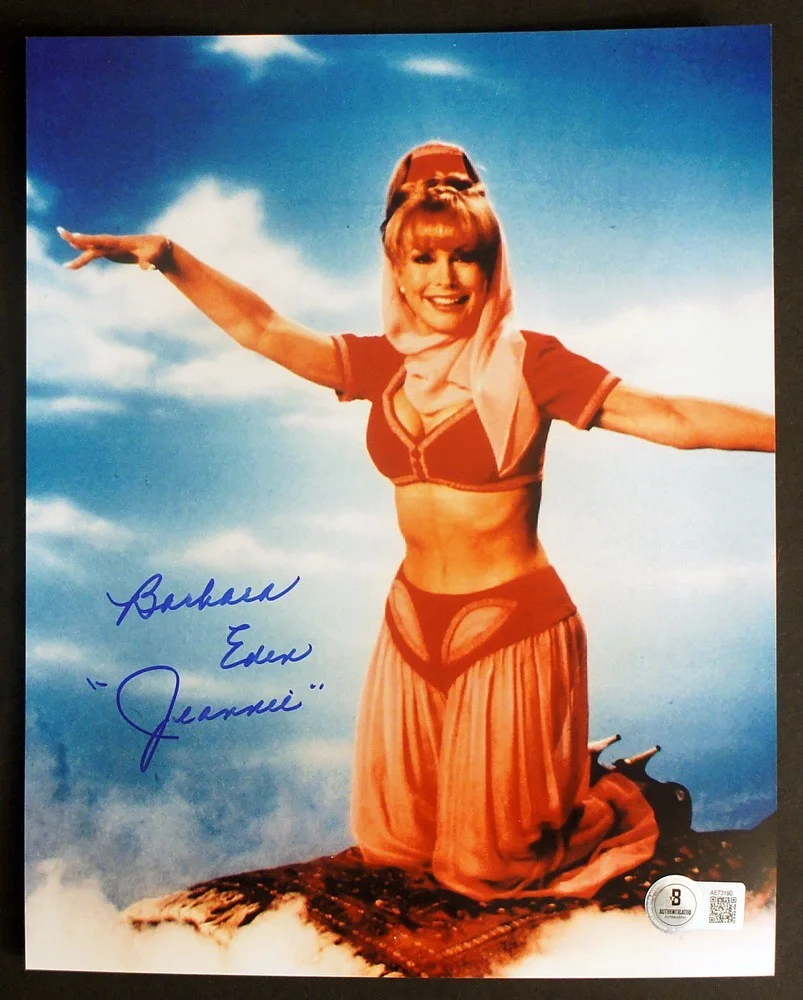 Barbara Eden — BARBARA EDEN SIGNED & Beckett Certified 8X10 I Dream of Jeannie Photo (2), изображение 2