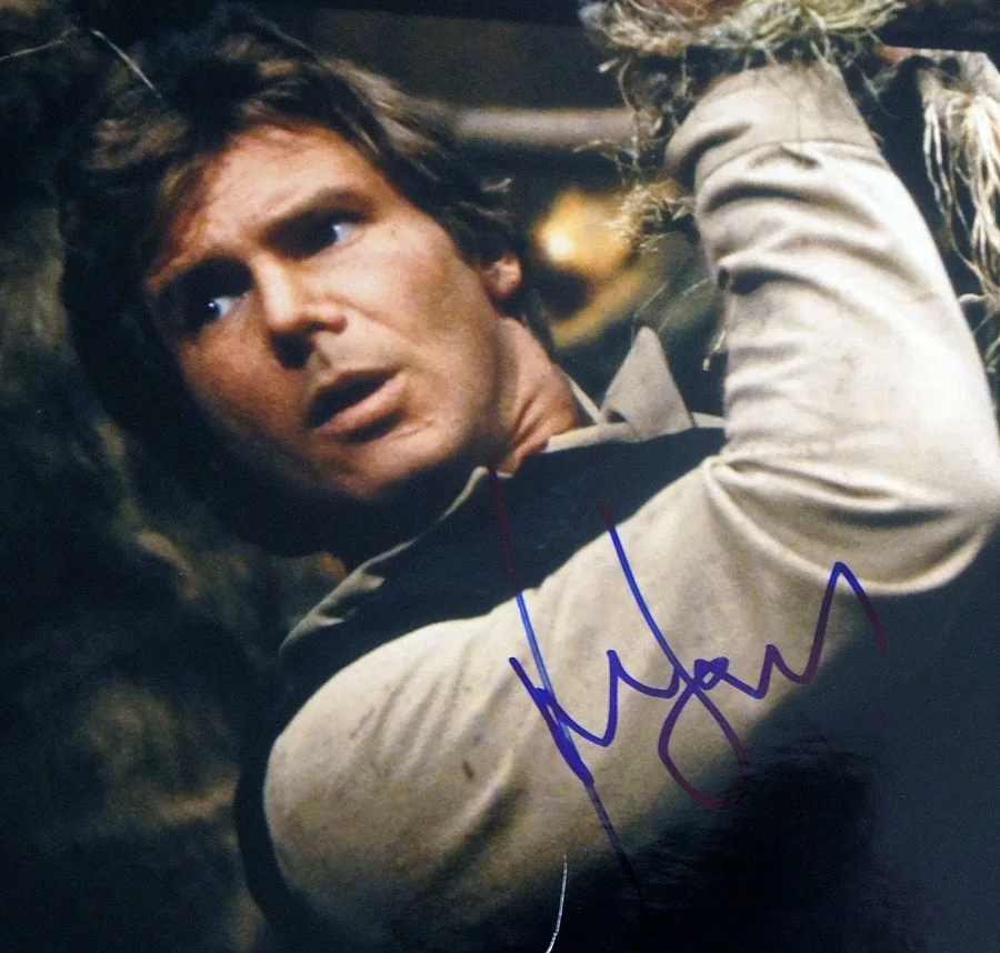 Harrison Ford — **Beckett LOA** HARRISON FORD SIGNED 11x14 Star Wars Photo (Ewoks ROTJ), image 4