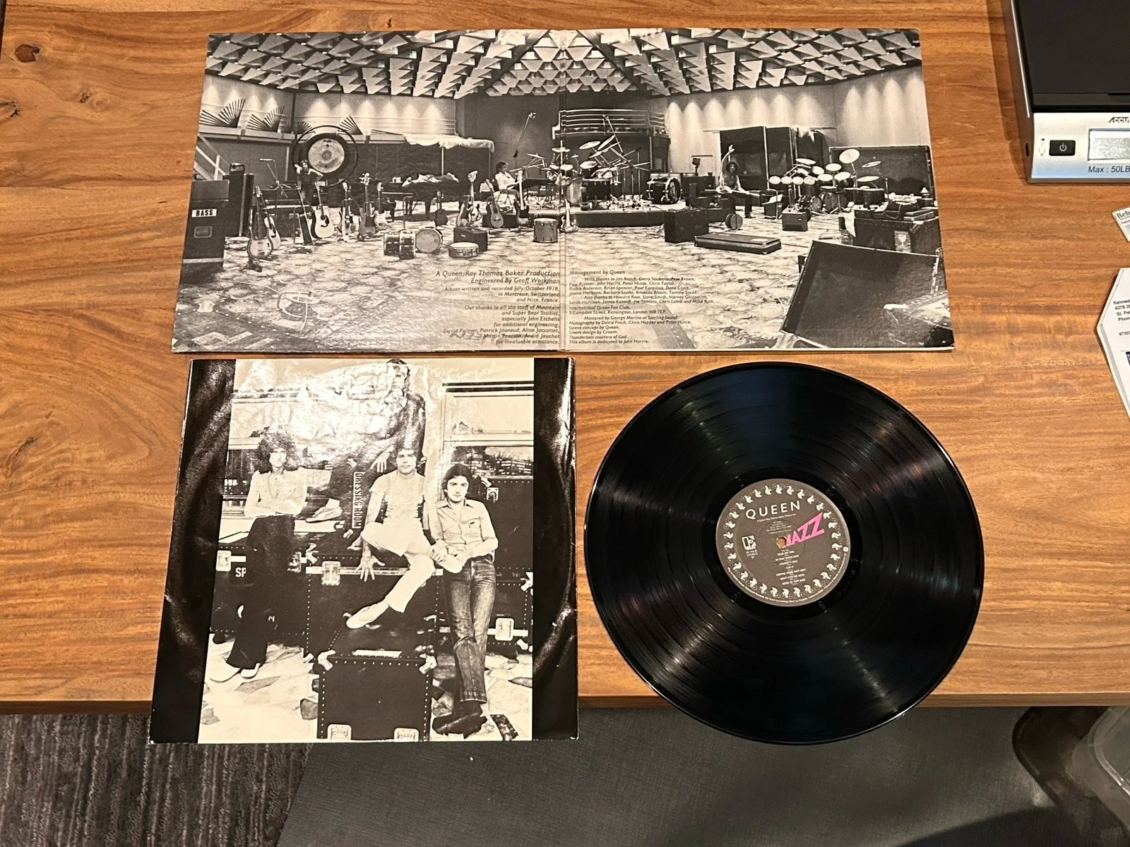 Queen Jazz LP Record Album Autographed Multi Signed Cover Vinyl, изображение 2