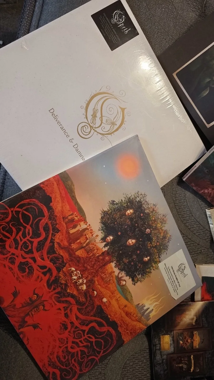 Opeth Signed Heritage Record, Deliverance & Damnation Vinyl, CDs, Tour Book, Vl, изображение 3