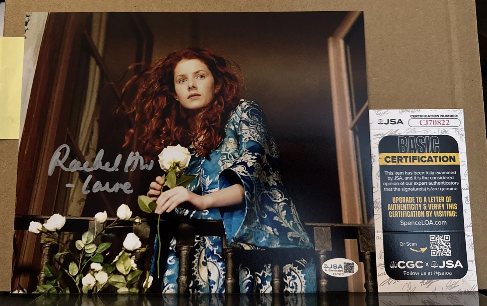 Rachel Hurd-Wood — Rachel Hurd-Wood Signed 8x10 Perfume Story of a Murderer Laura Richis JSA COA