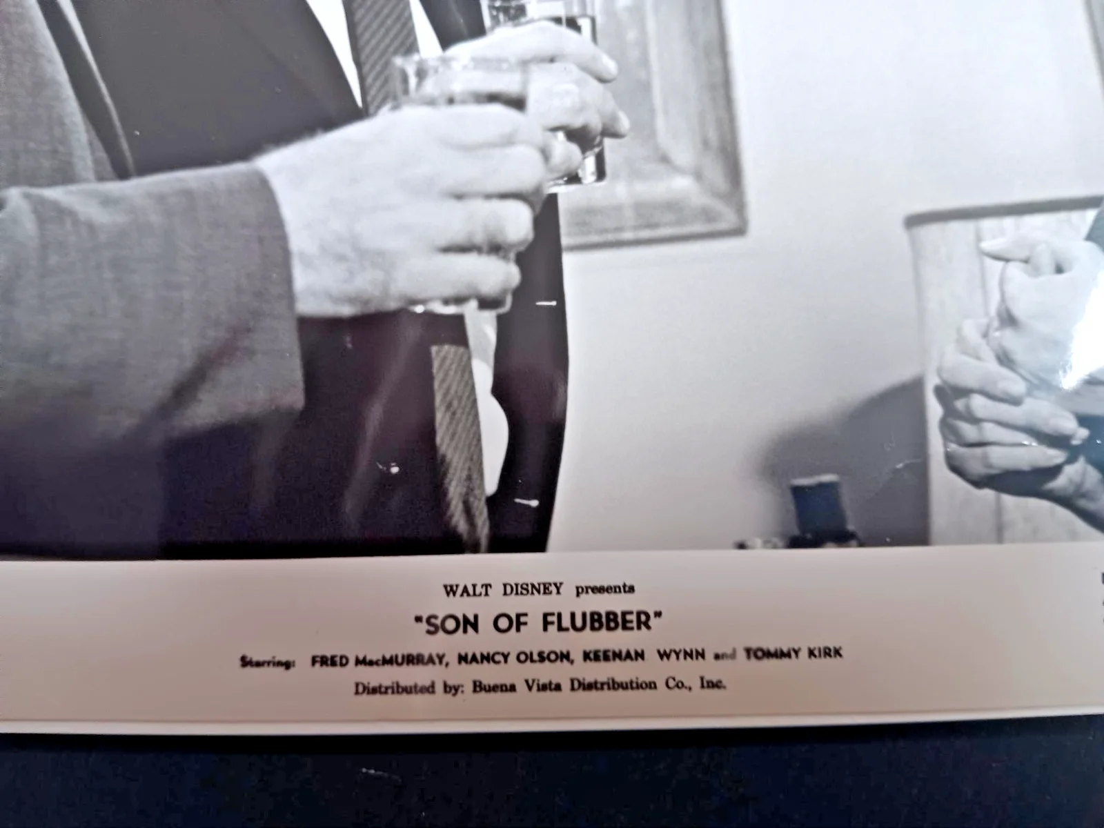 Fred MacMurray — Fred MacMurray - Signed Autograph Movie still Disney Son Of Flubber 1963, image 3