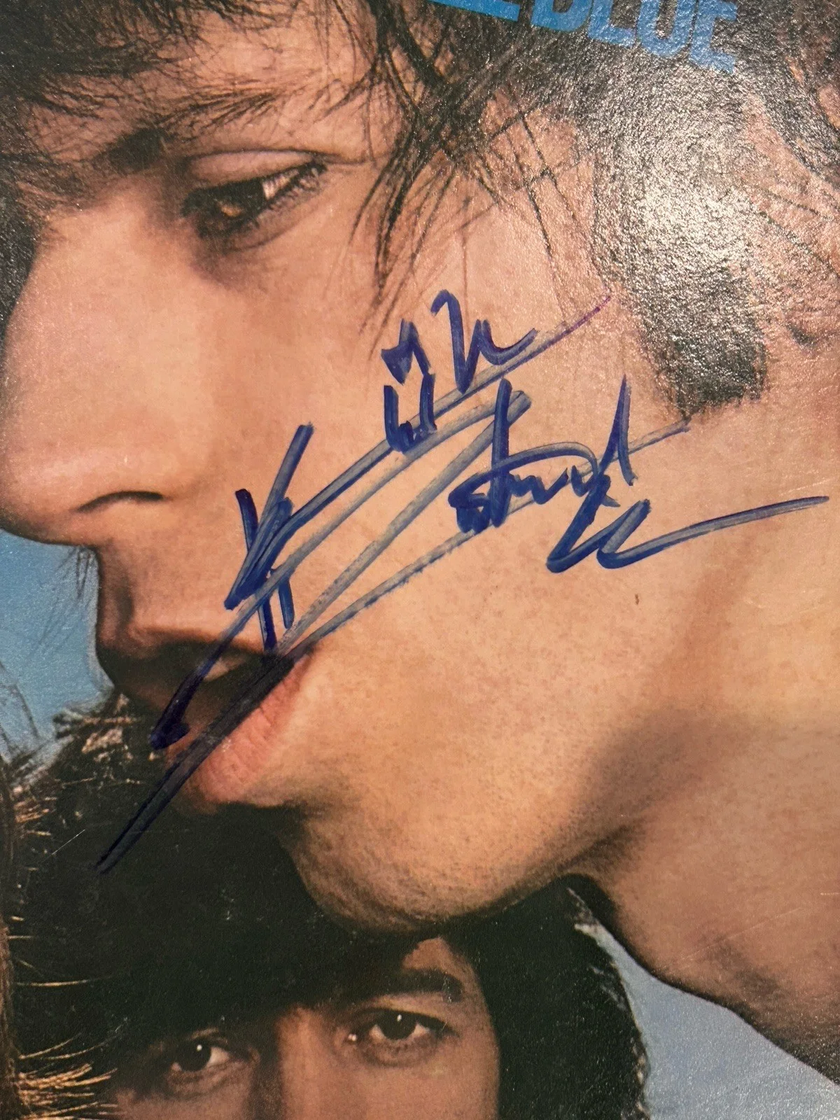 Rolling Stones Black and Blue LP Signed Keith Richards Autograph Vinyl, image 2
