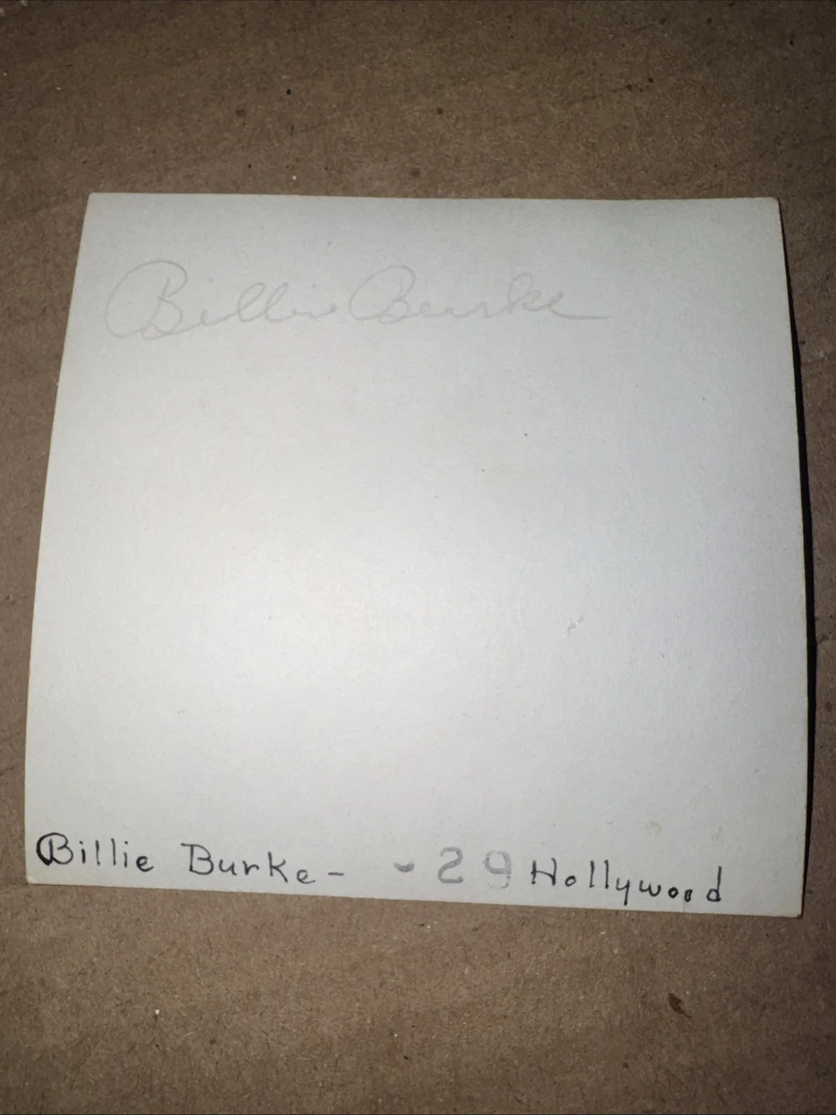 Billie Burke Glinda The Wizard Of Oz Actress Autograph Signed Photo, изображение 2
