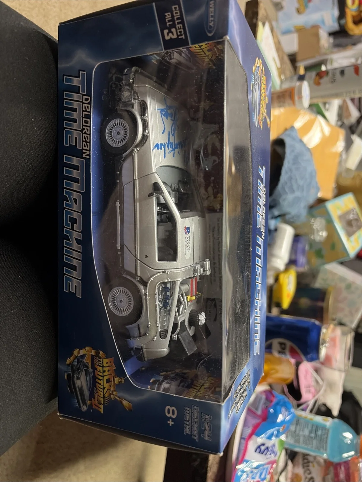 Christopher Lloyd — Christopher Lloyd Signed DeLorean Time Machine Back to the Future Beckett COA, image 2